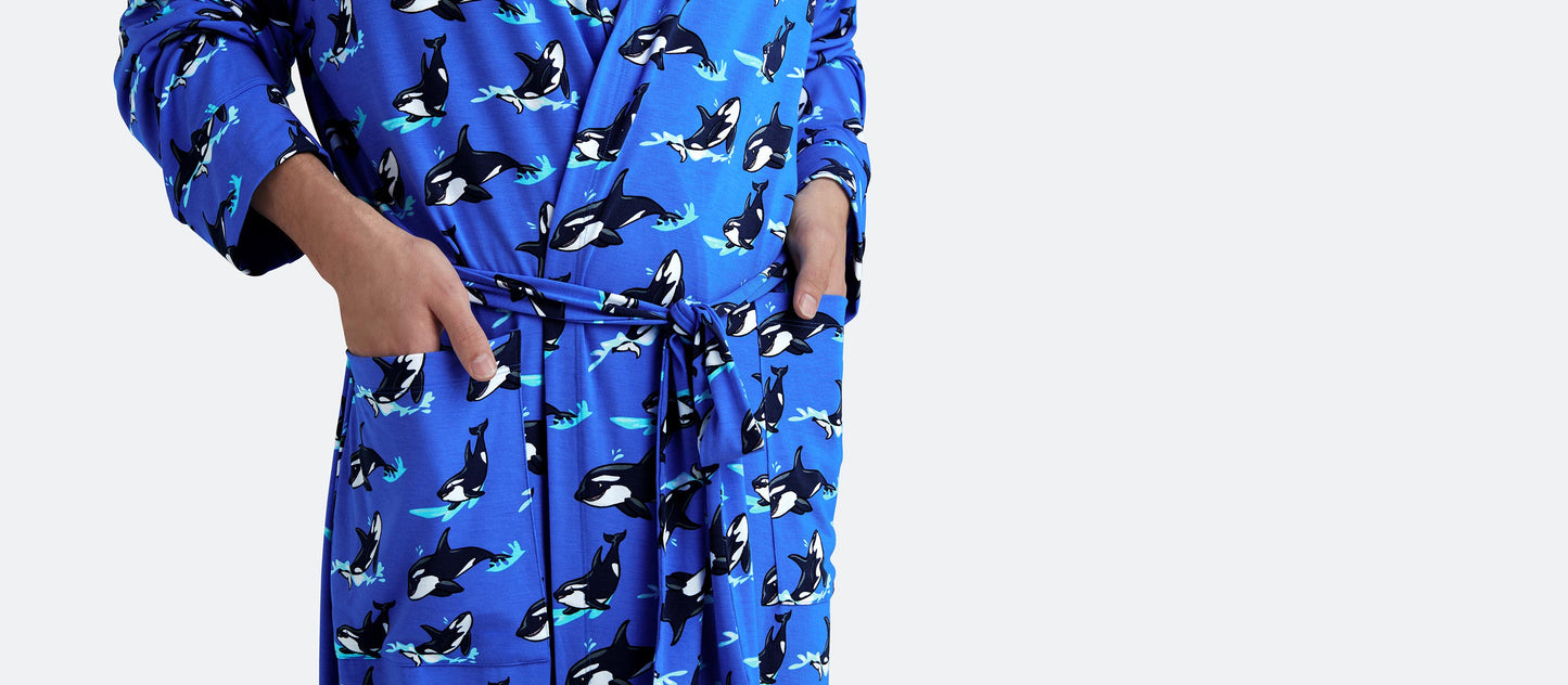 UltraModal™ Hooded Robe - Unisex | Orcas