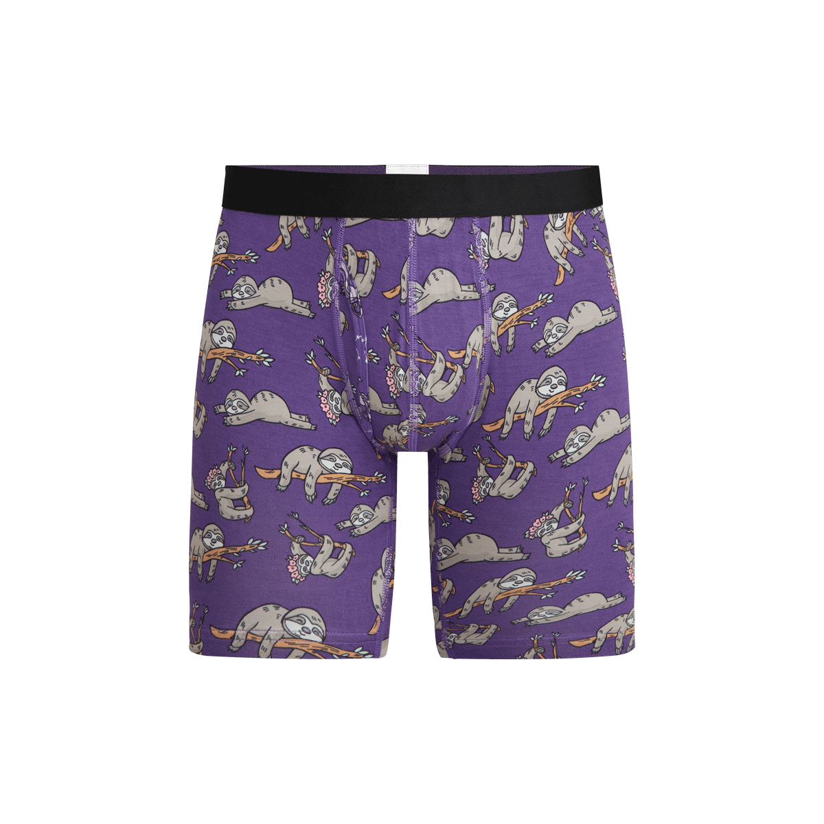 UltraModal™ Core Long Boxer Brief w/ Fly | Peace, Love, & Sloth