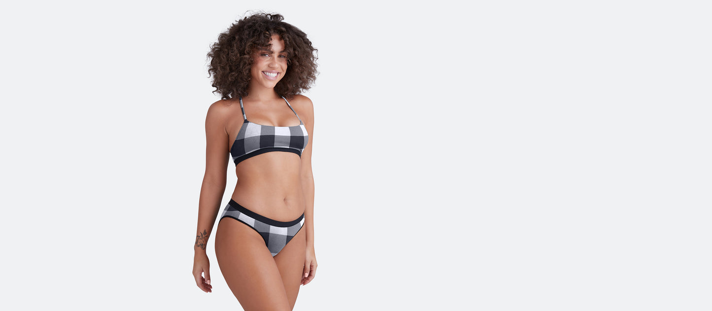 UltraModal™ Core Bikini | Gingham Plaid
