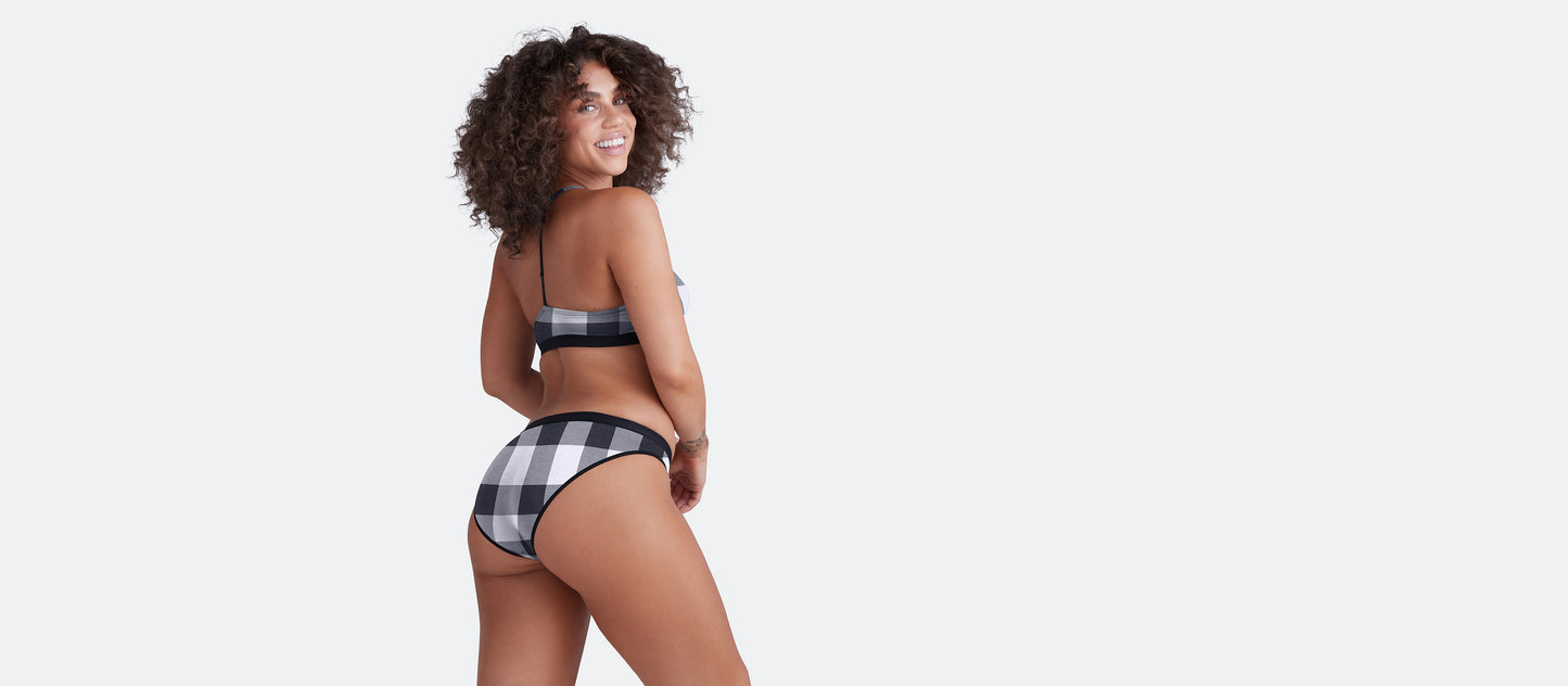 UltraModal™ Core Bikini | Gingham Plaid