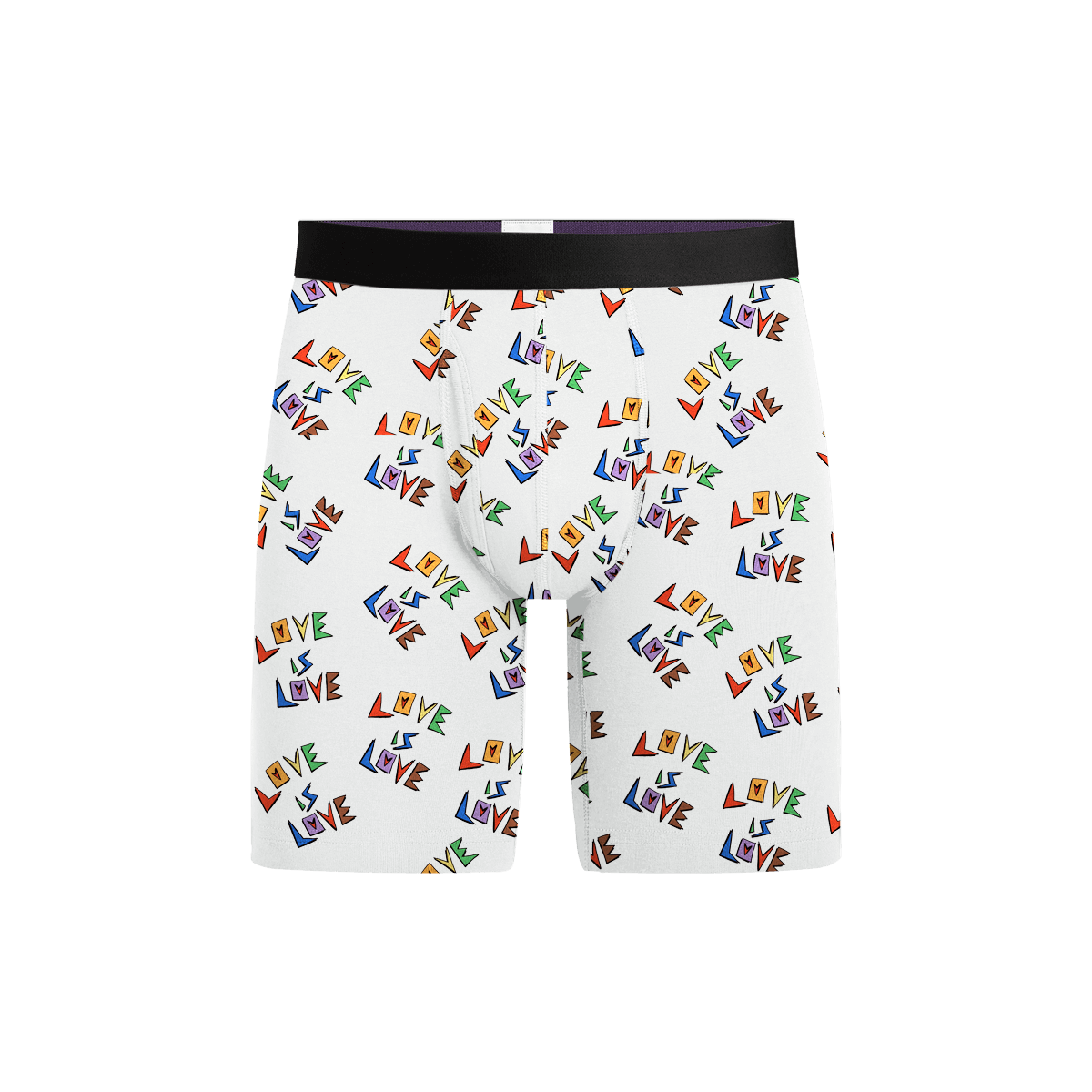 UltraModal™ Core Long Boxer Brief w/ Fly | Love is Love 2.0