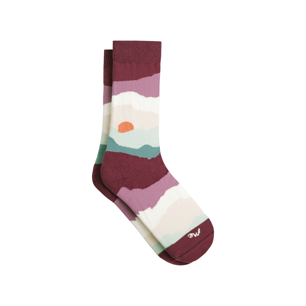 Heritage Crew Sock | Rising Sun