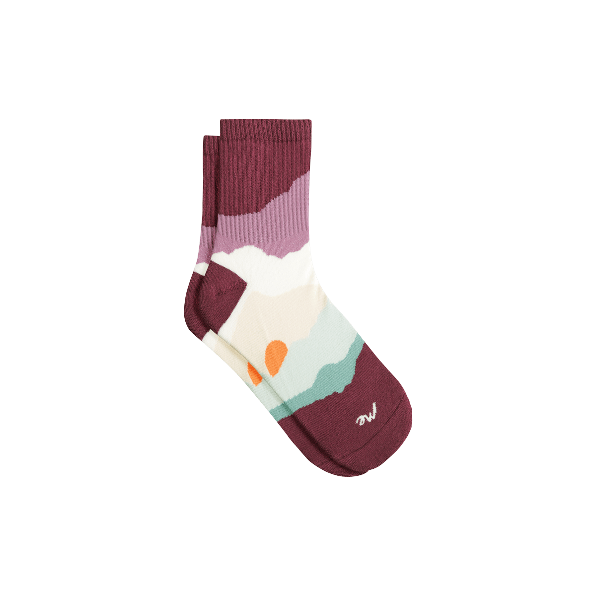 Heritage Quarter Sock | Rising Sun