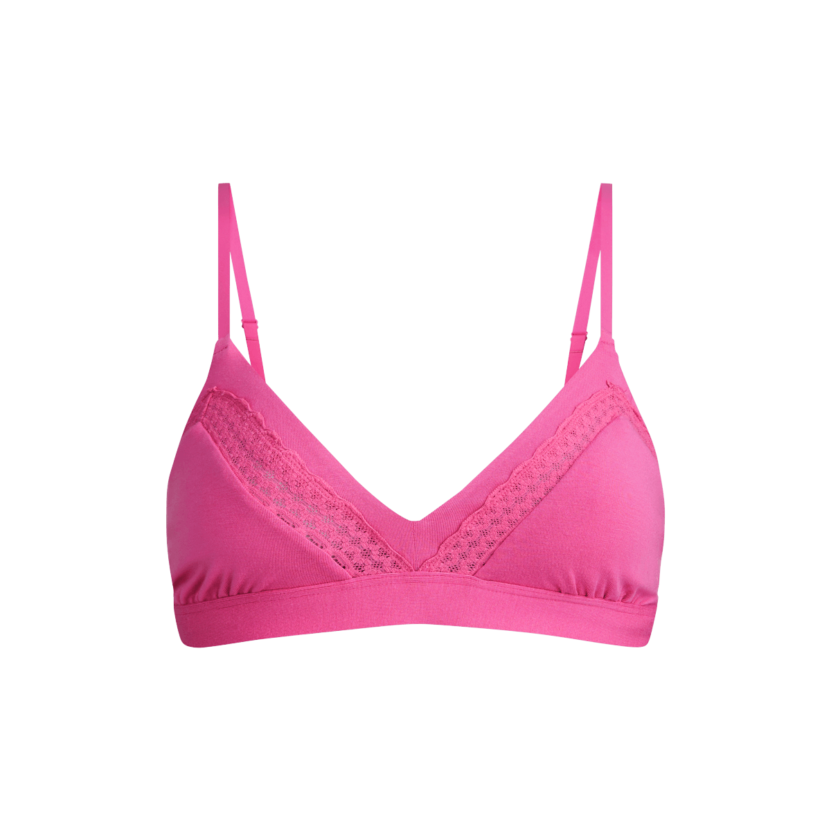 UltraModal™ Lace Triangle Bralette | Rose Quartz