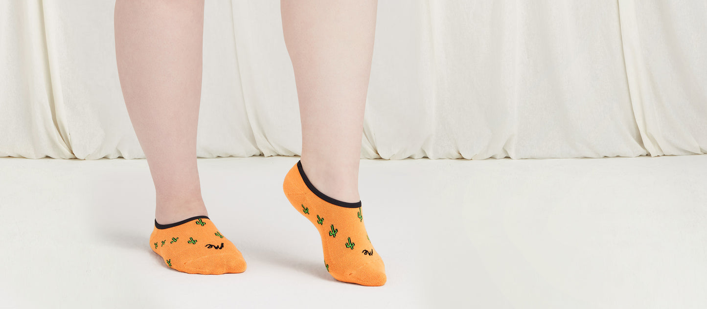 Heritage No Show Sock | Saguaro Blossom