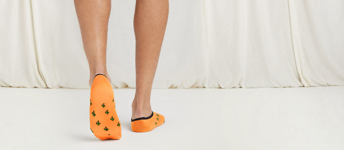 Heritage No Show Sock | Saguaro Blossom