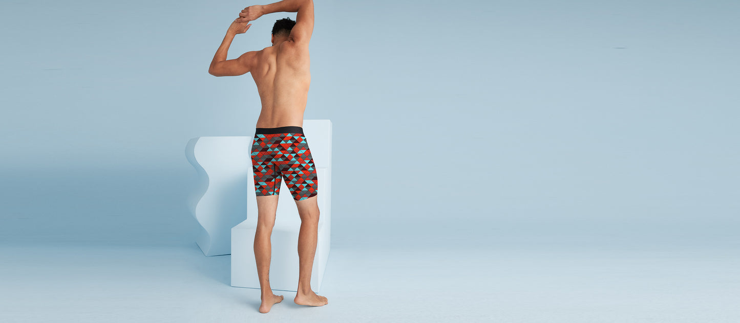 MoveMe Long Boxer Brief w/ Fly | Kaleidoscope