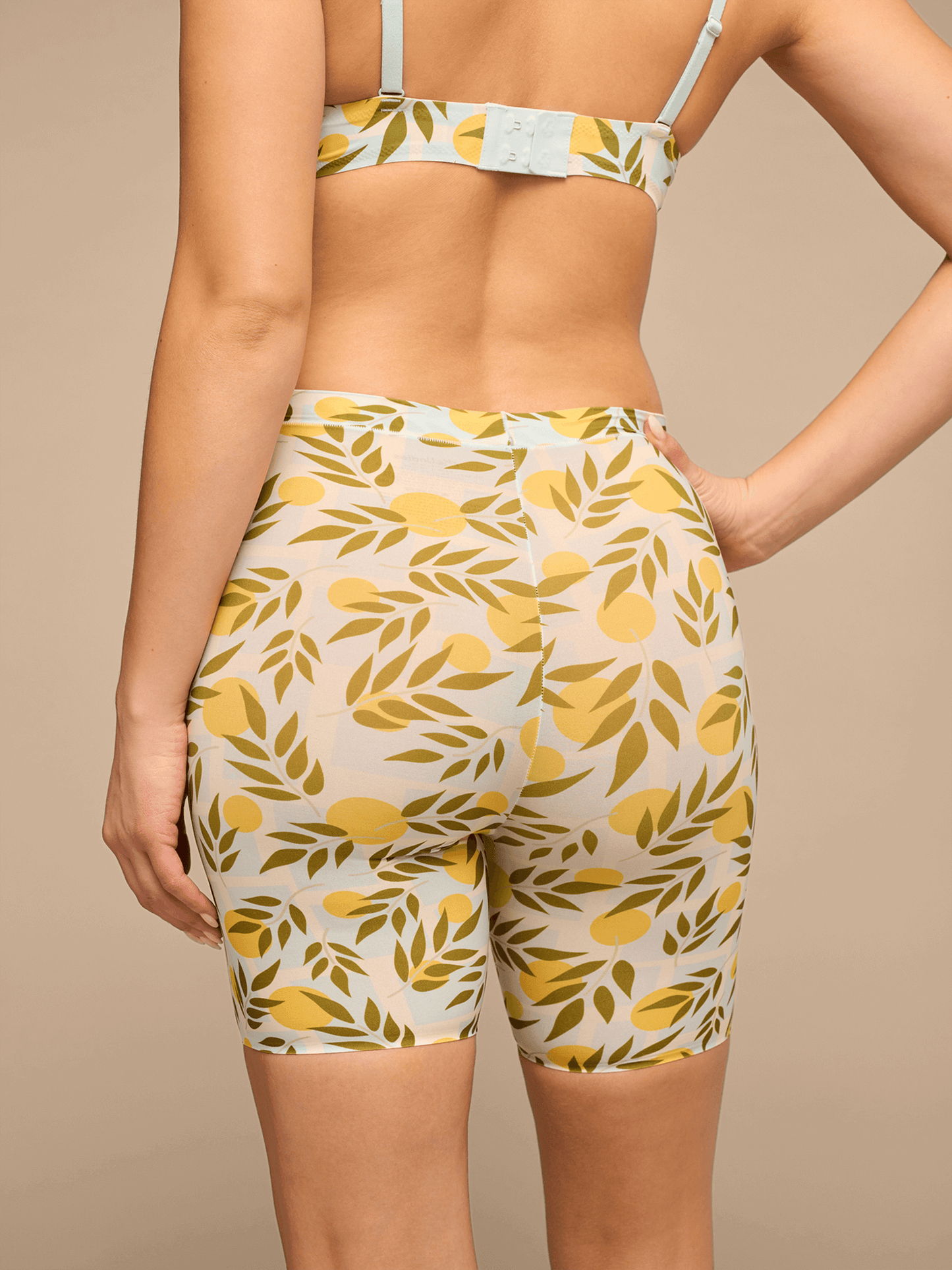 DreamSeam Long Boyshort | Summer Oranges