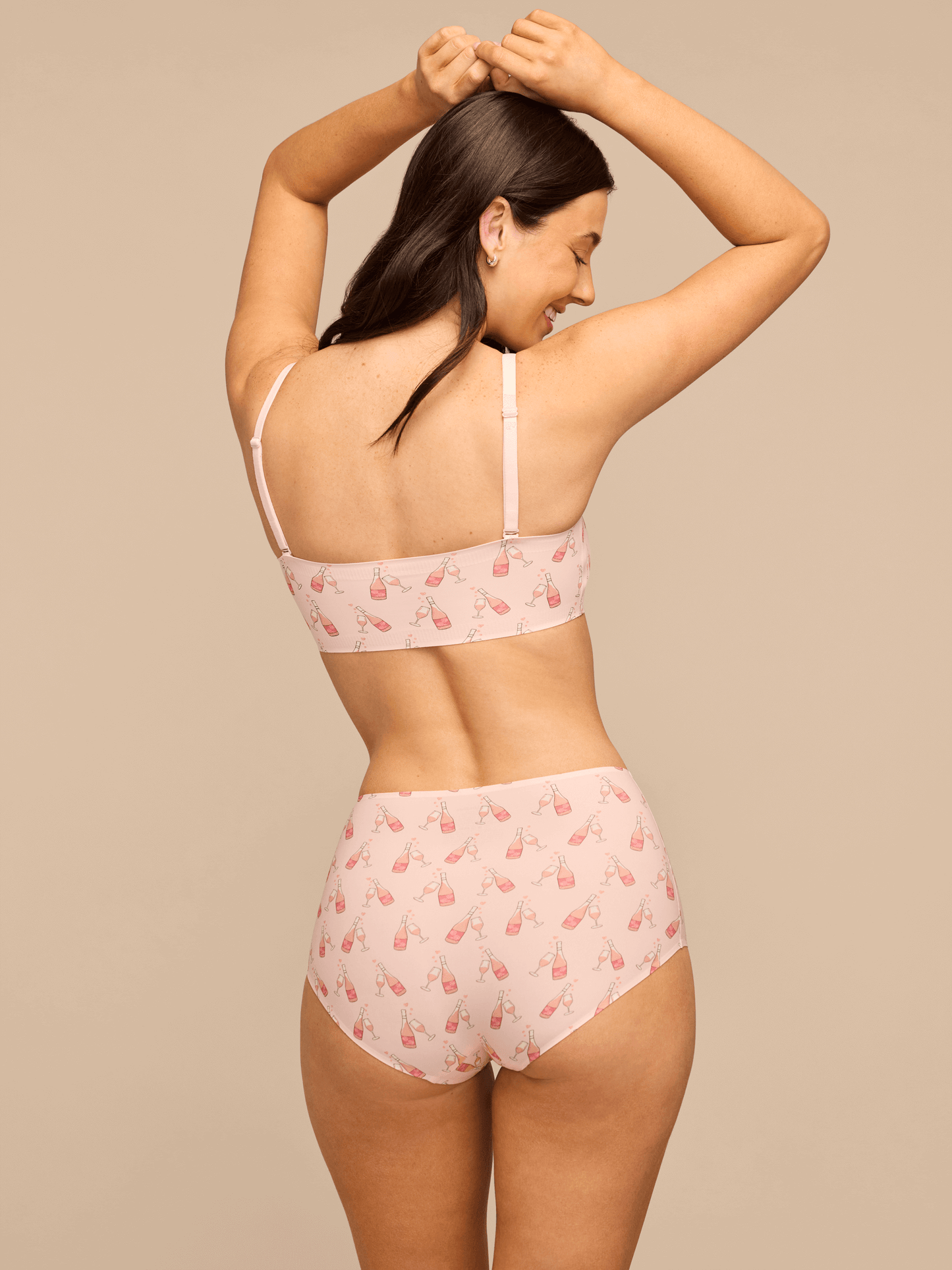 DreamSeam Bandeau Bralette | Rose All Day