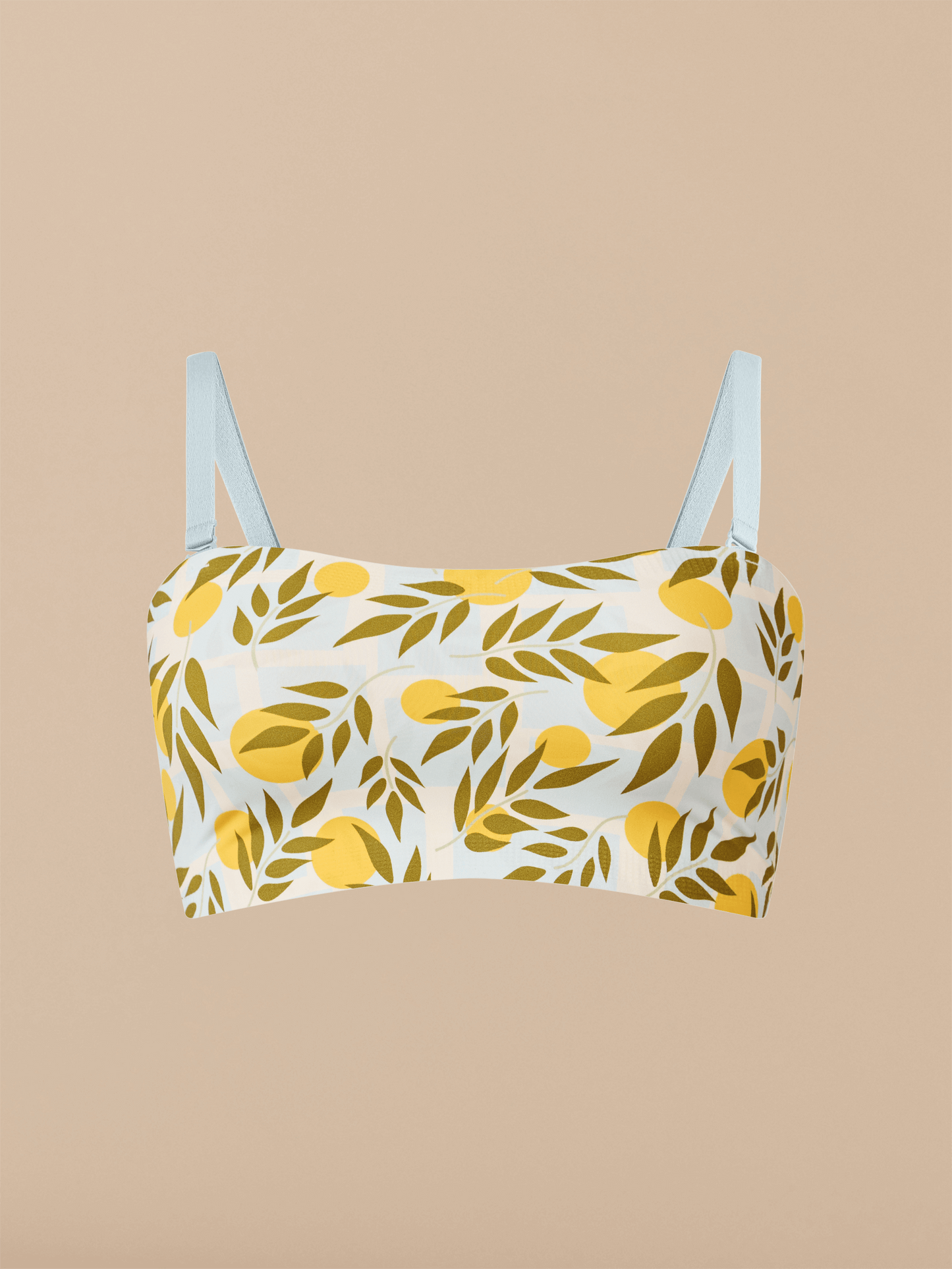 DreamSeam Bandeau Bralette | Summer Oranges