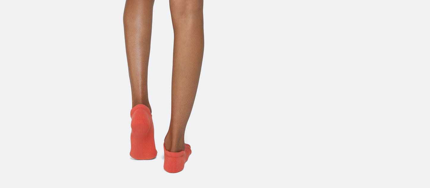 Heritage Ankle Sock | Papaya