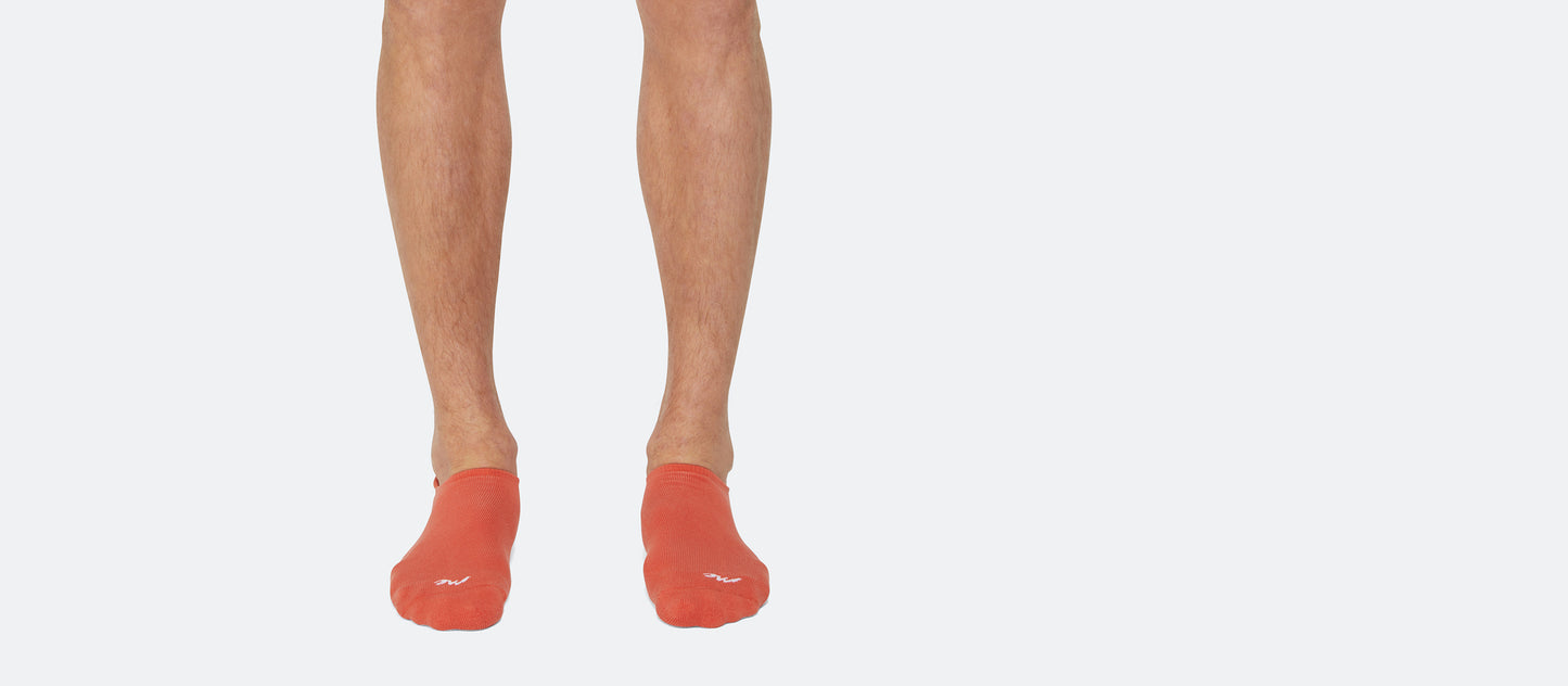 Heritage Ankle Sock | Papaya