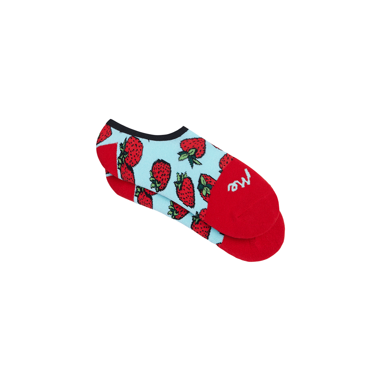 Heritage No Show Sock | Strawberries