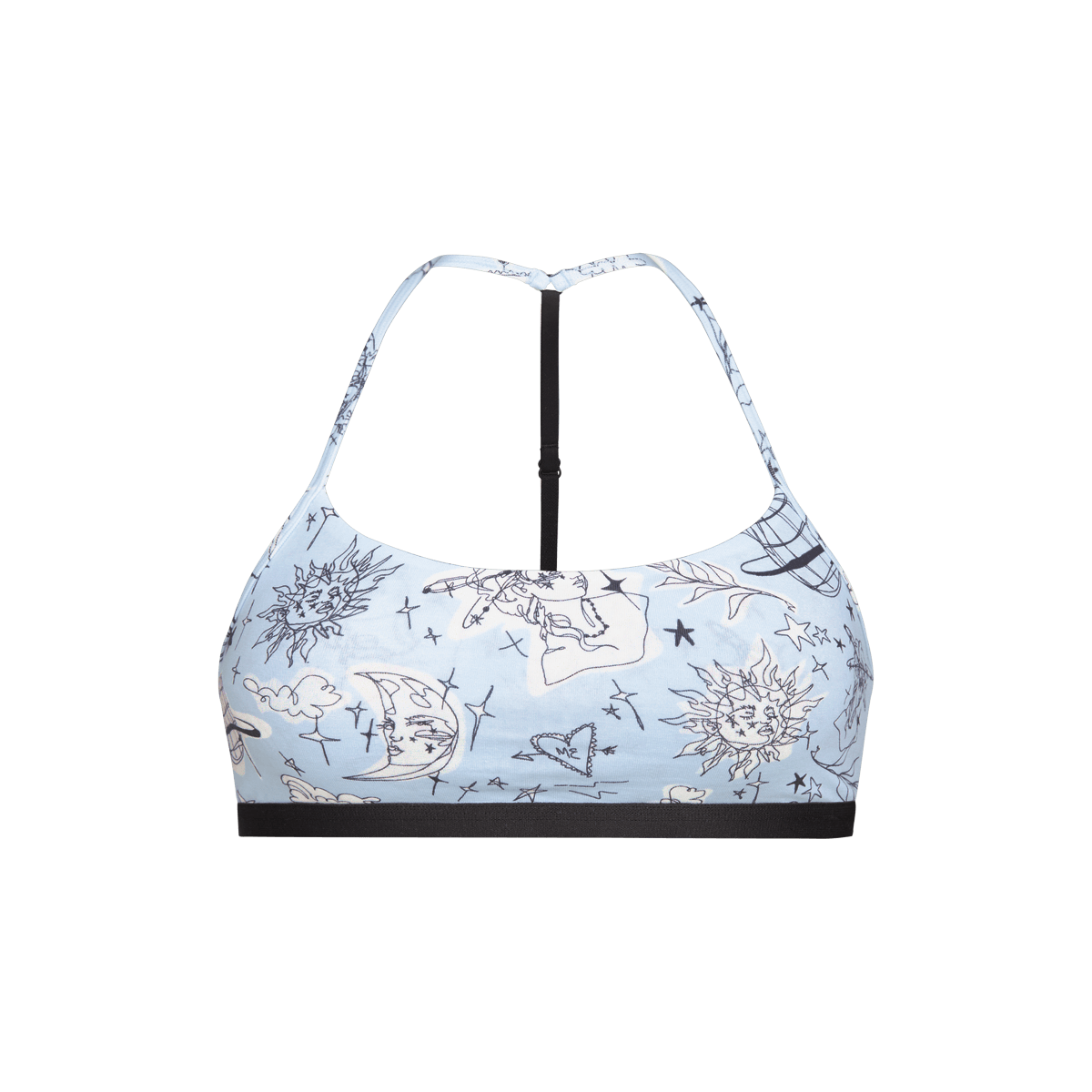 UltraModal™ Core T-Back Bralette | Full Moon by Girl Knew York