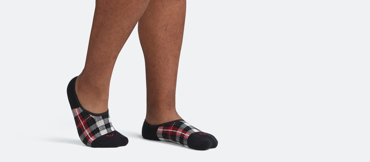 Heritage No Show Sock | Tartan Plaid