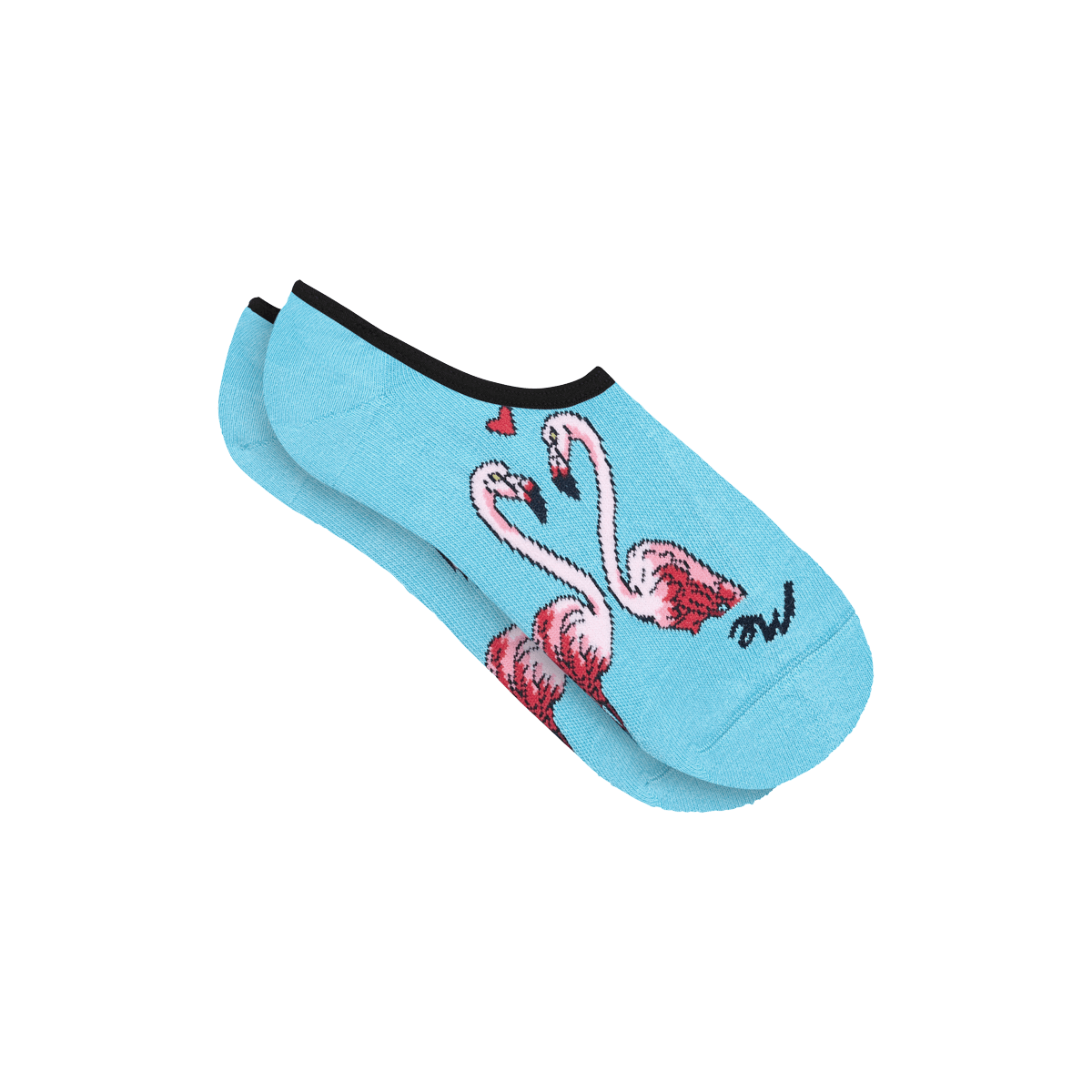 Heritage No Show Sock | Love Birds
