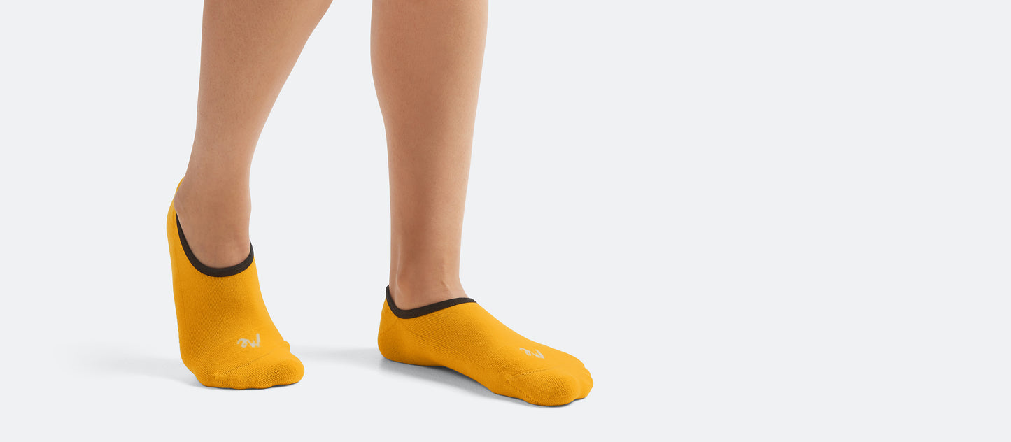 Heritage No Show Sock | Marigold