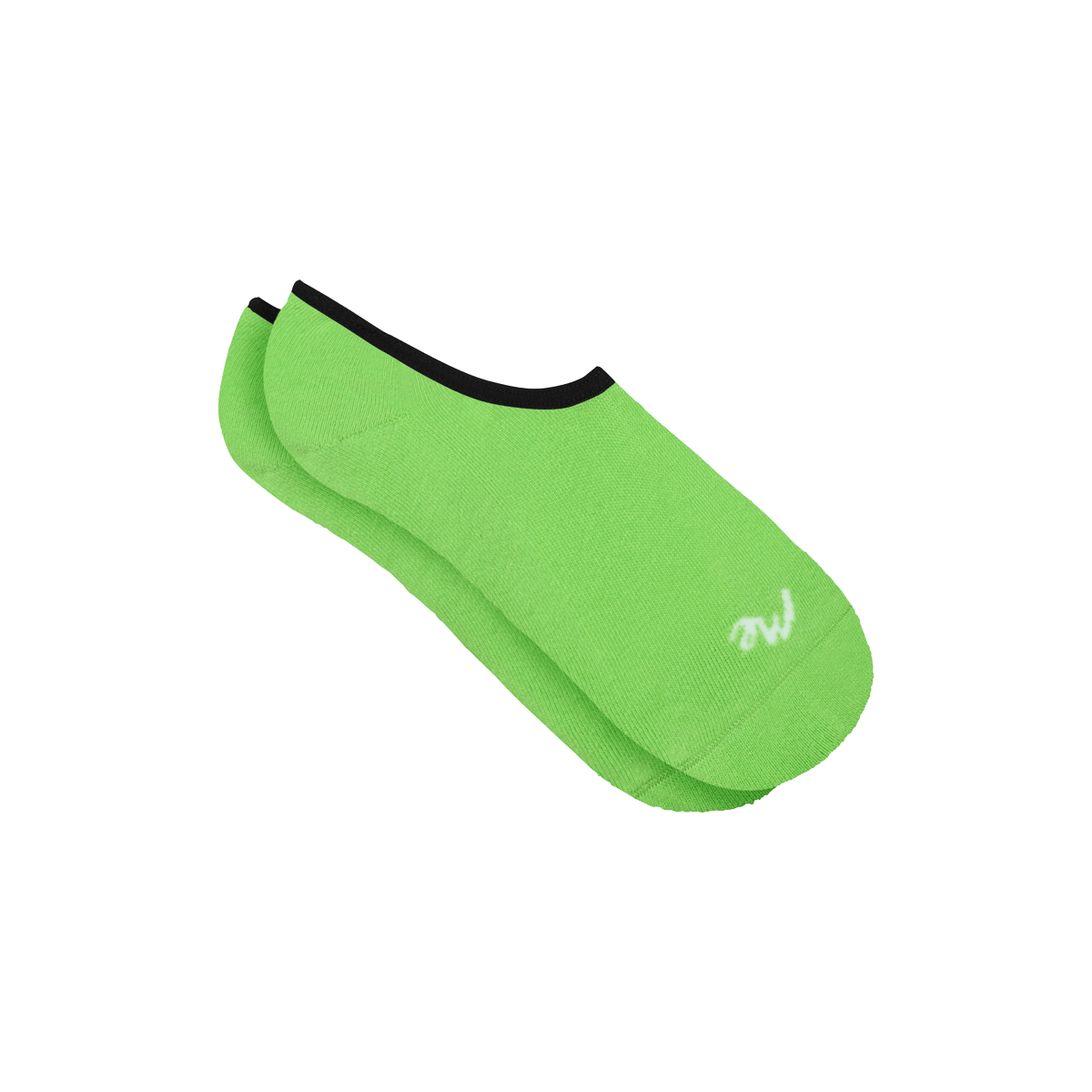 Heritage No Show Sock | Neon Green