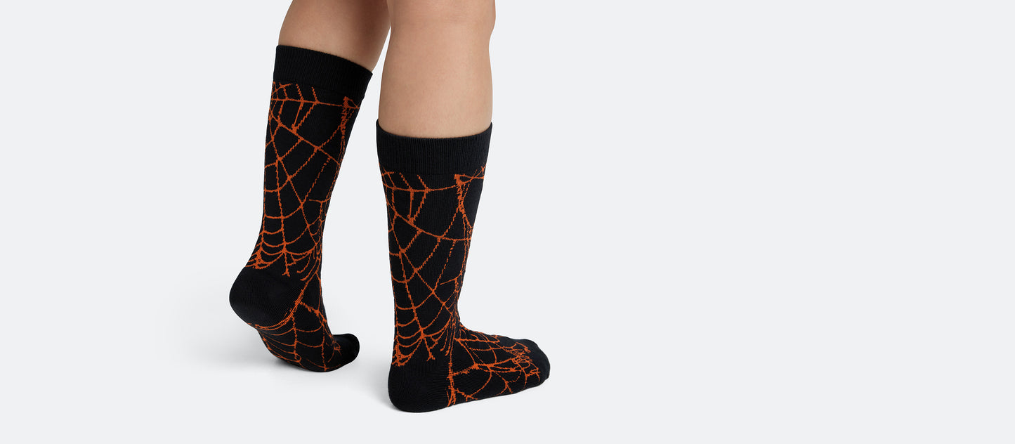 Heritage Crew Sock | Caught in a Web