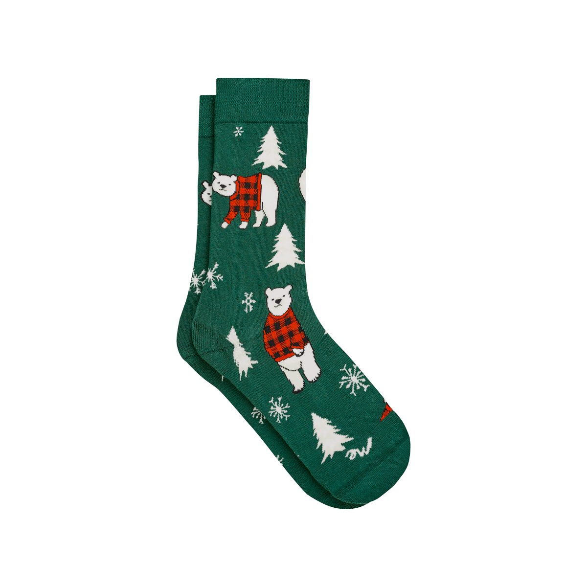 Heritage Crew Sock | Cozy Bears