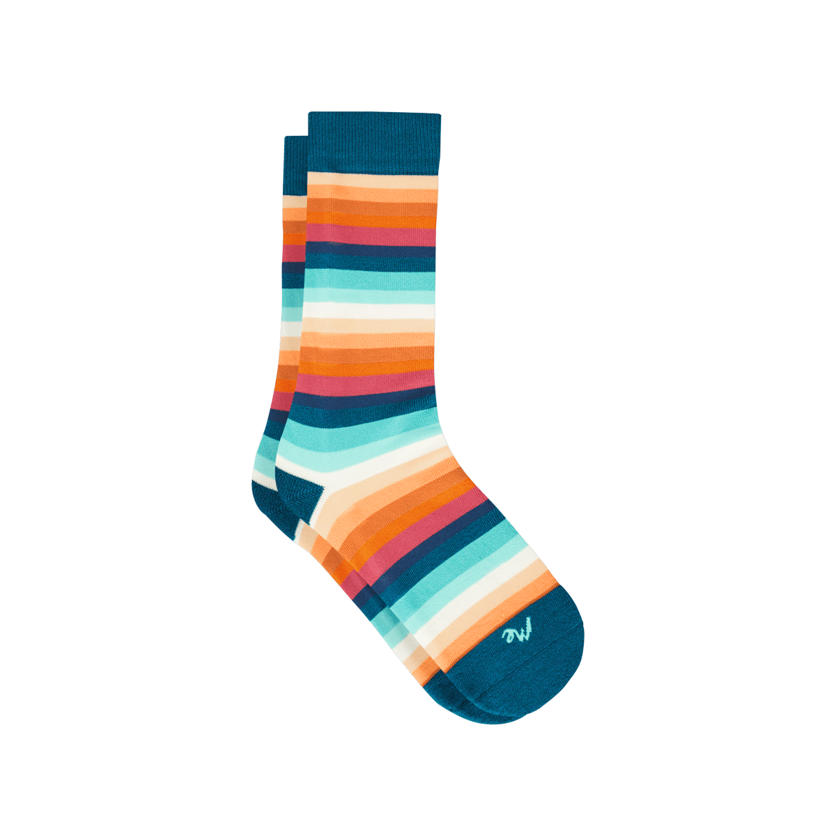 Heritage Crew Sock | Pool Stripes