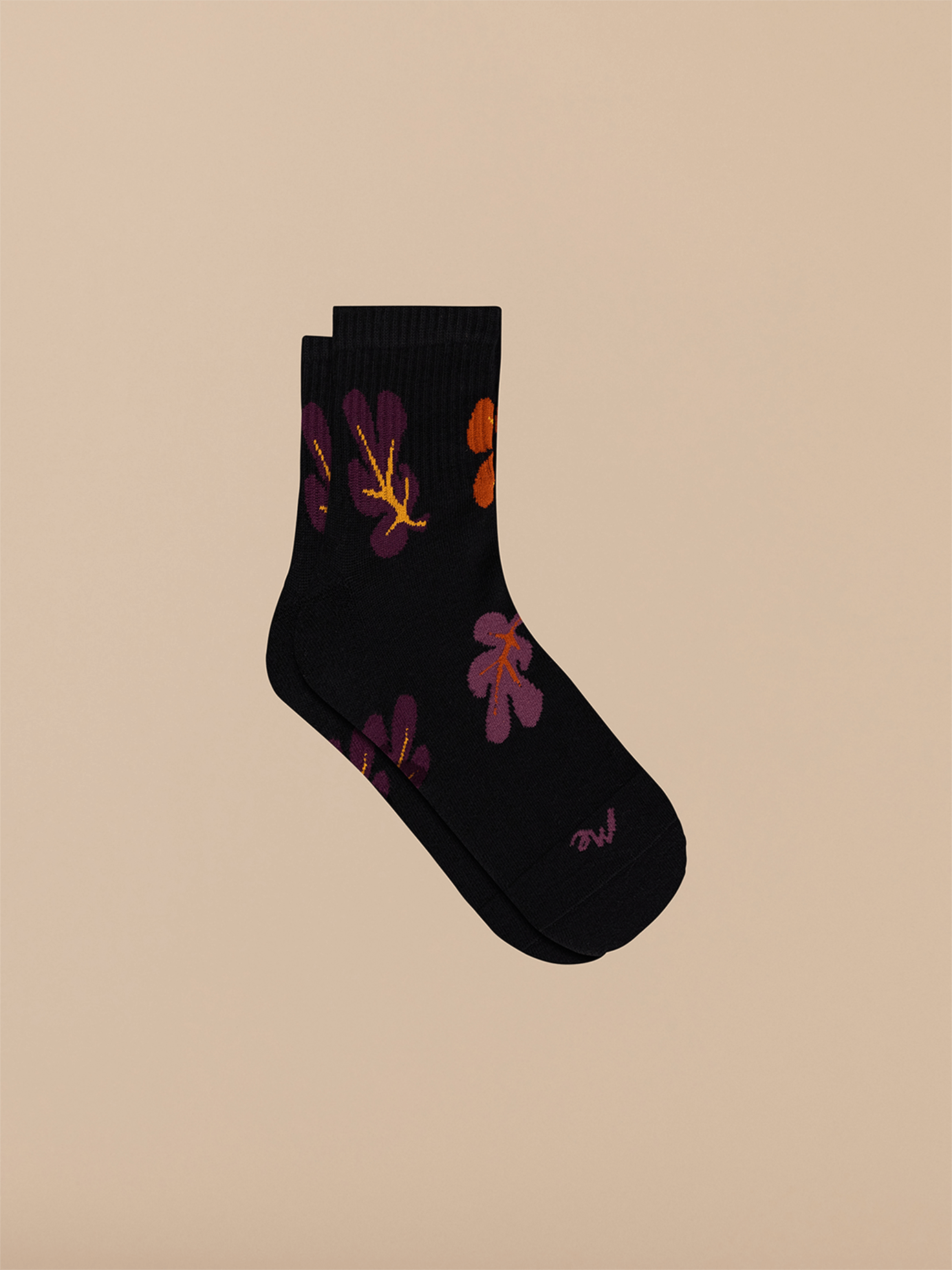 Heritage Quarter Sock | Fall Leaves