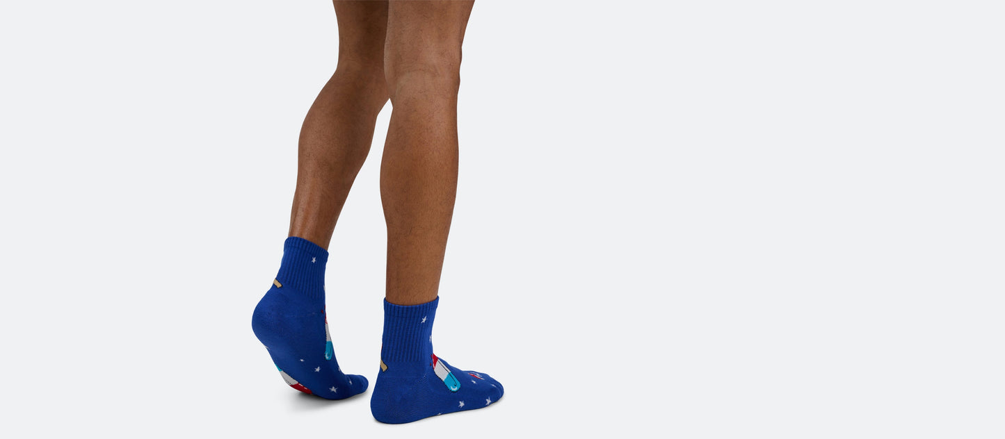 Heritage Quarter Sock | Patriotic Pops