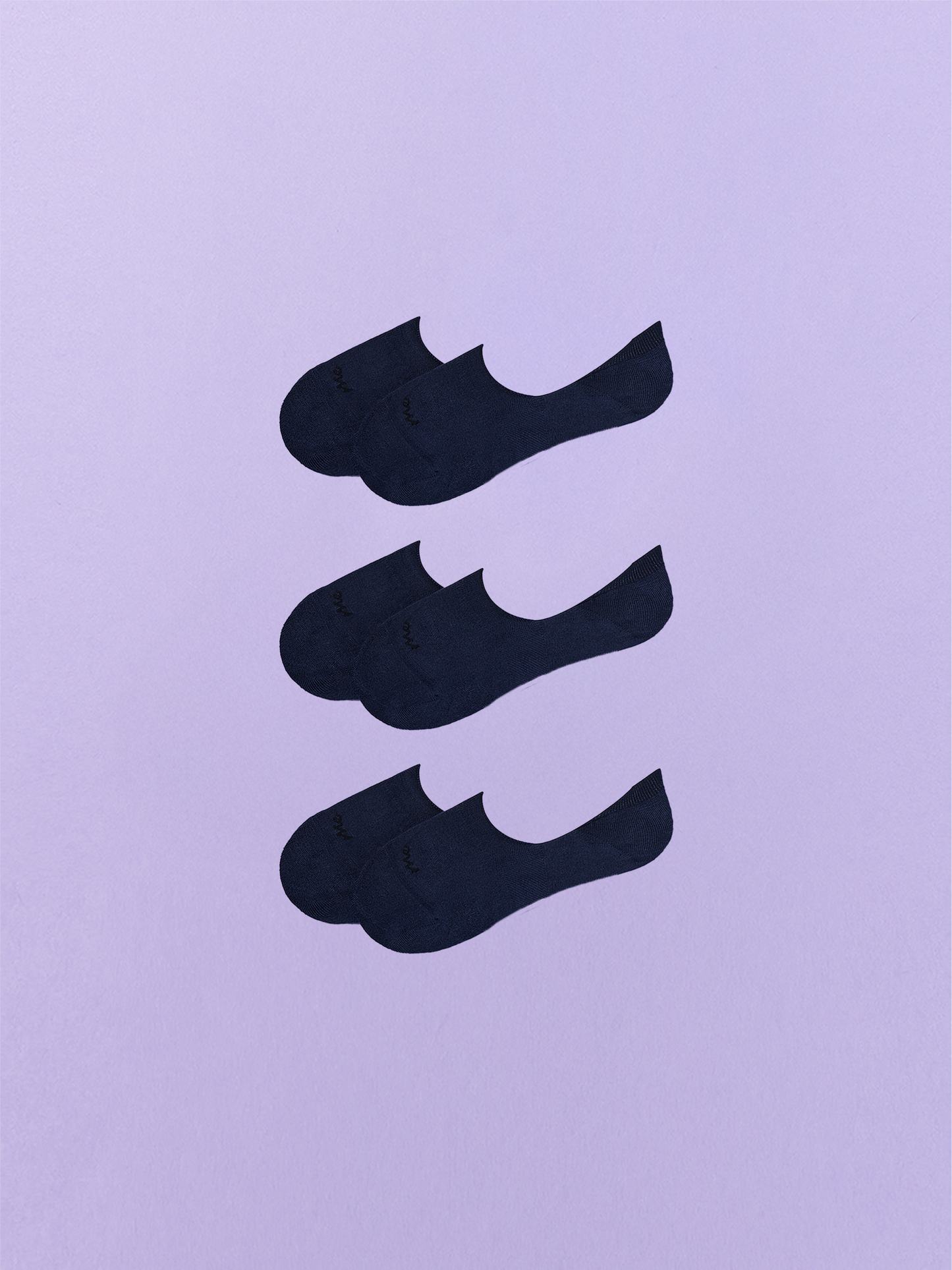 Essential No Show Sock 3-Pack | Dark Sapphire Pack