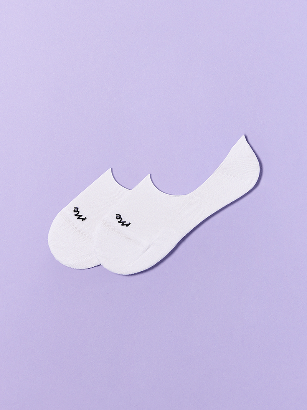 Essential No Show Sock | White