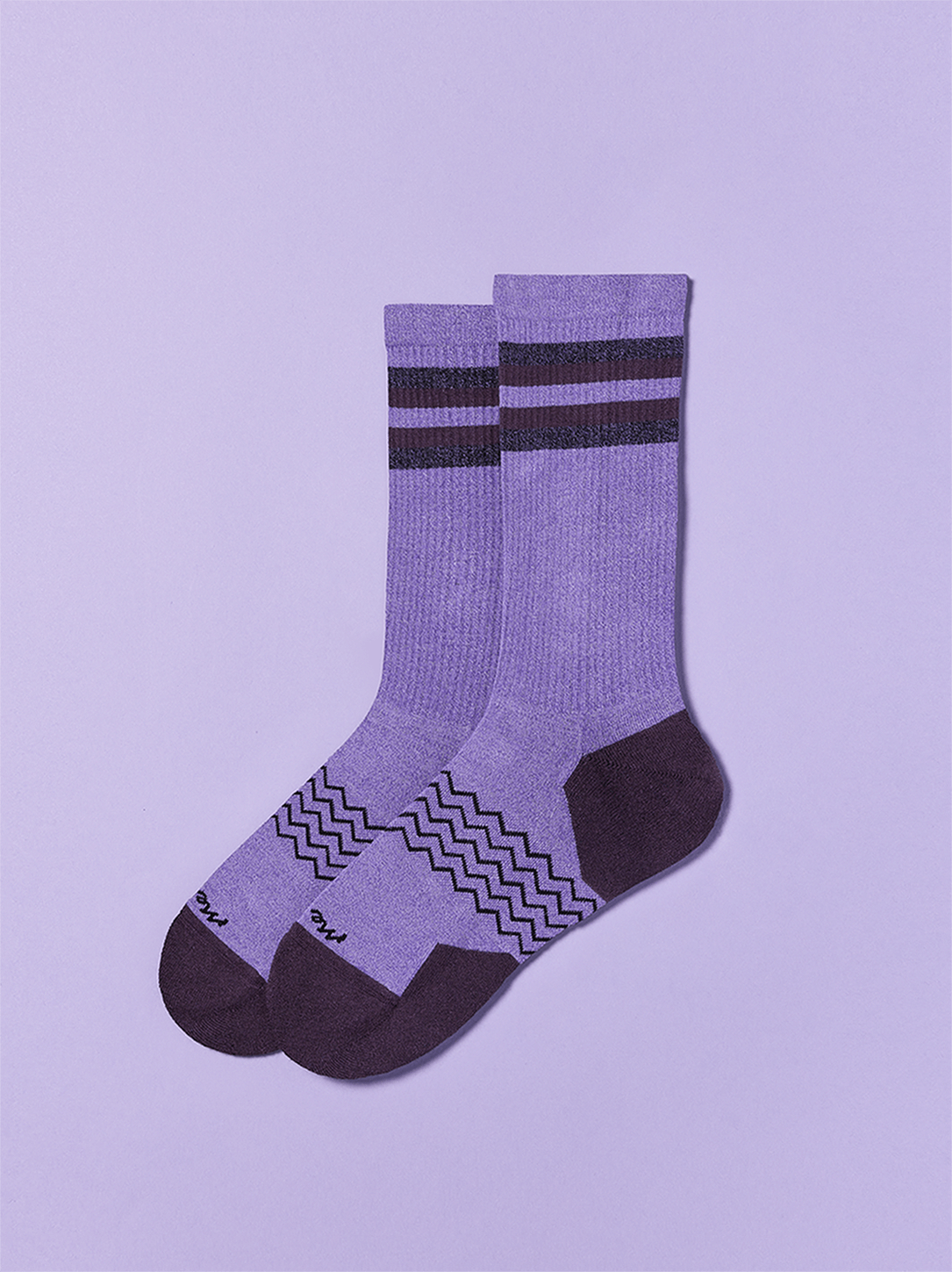 Essential Crew Sock | Eggplant