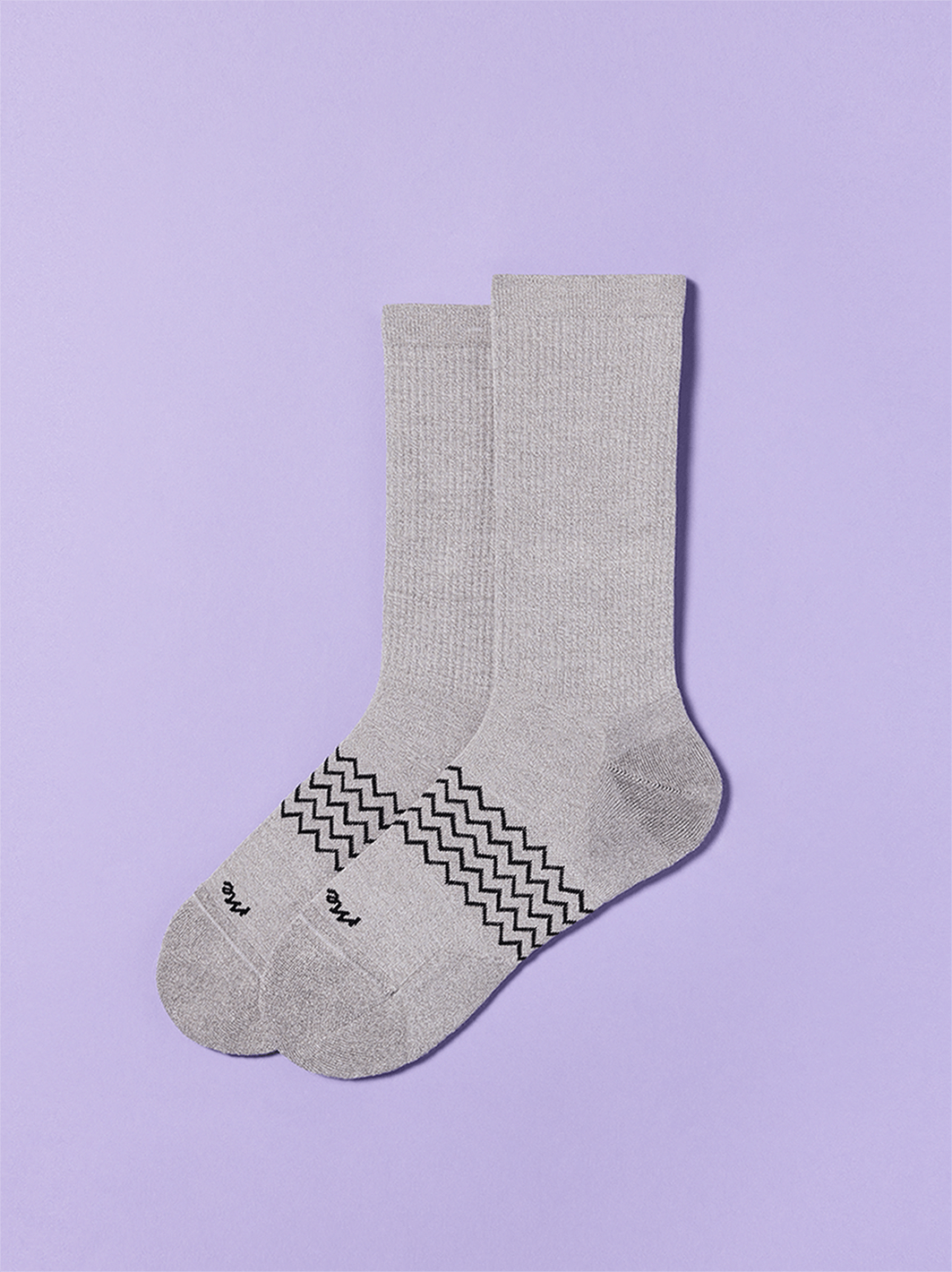 Essential Crew Sock | Heather Grey