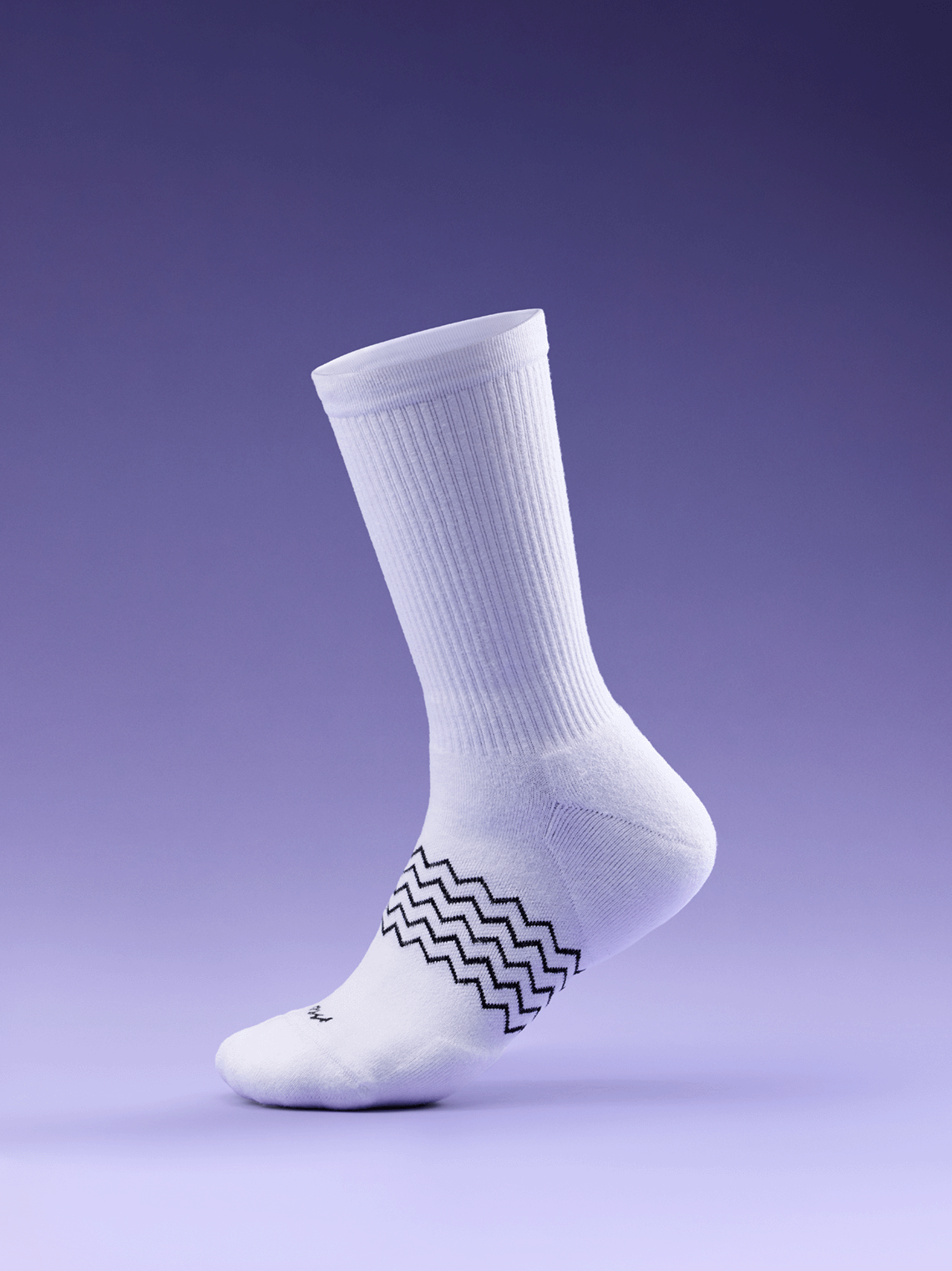 Essential Crew Sock | Heather Grey