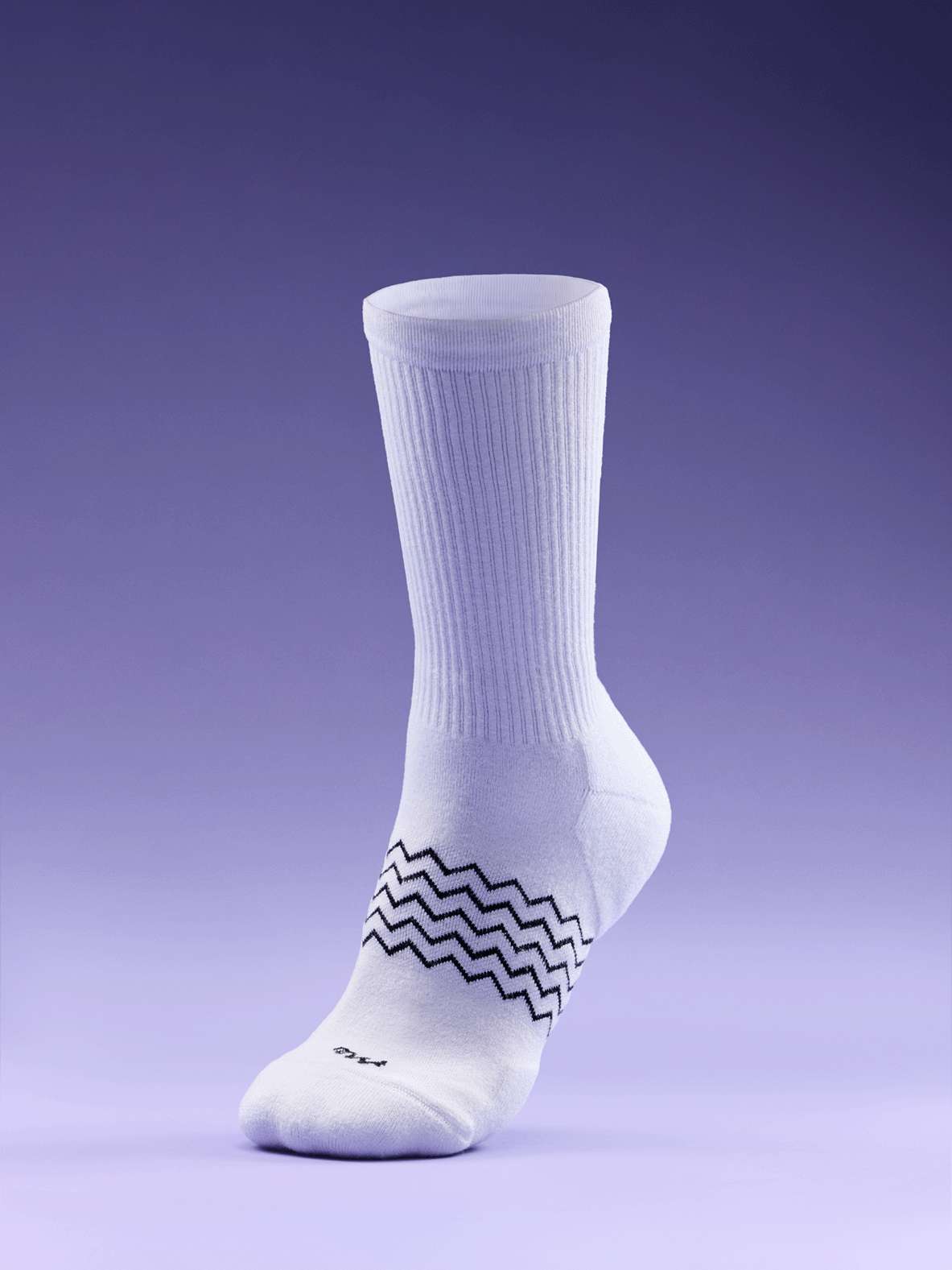 Essential Crew Sock | Heather Grey