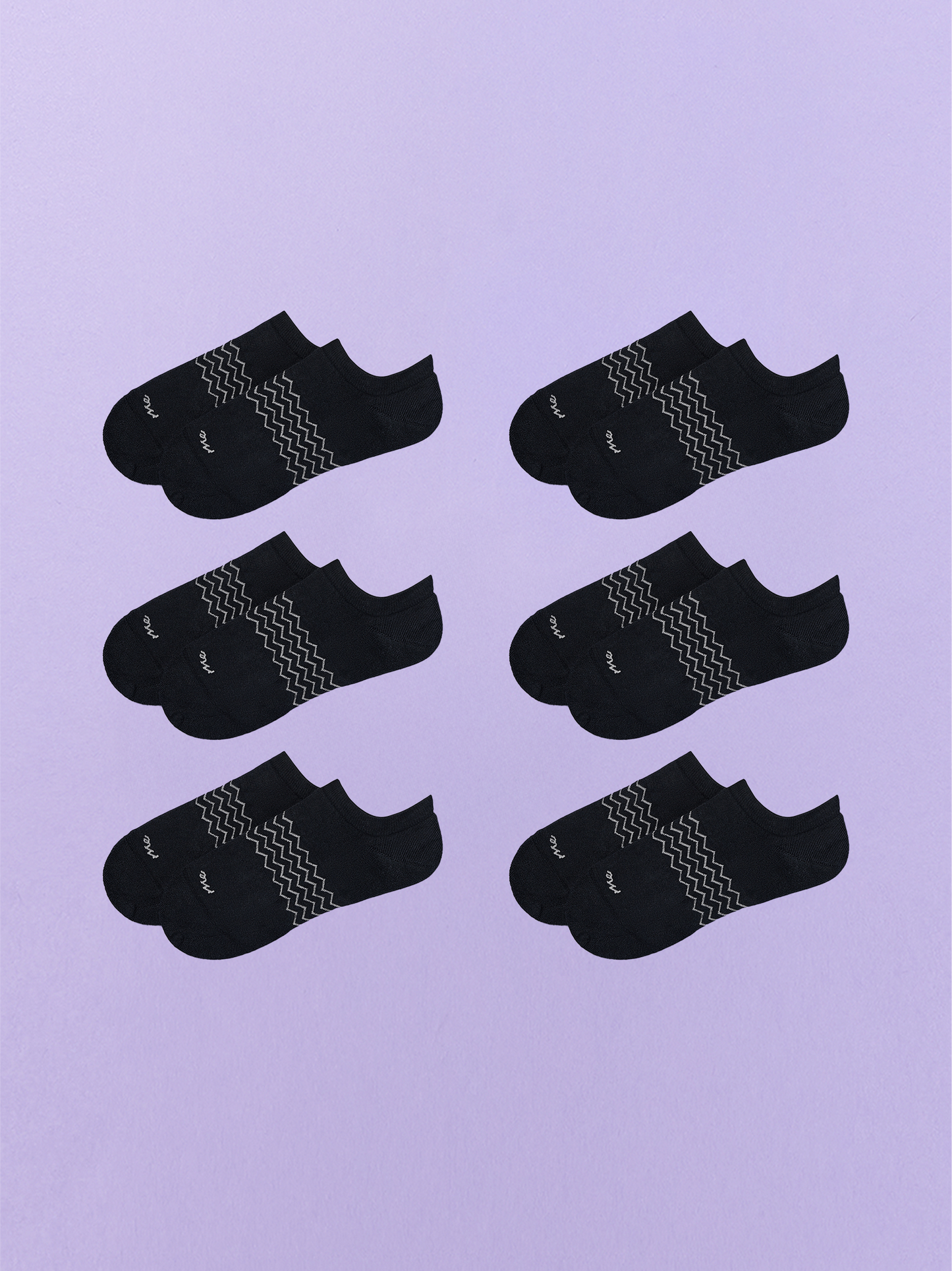 Essential Ankle Sock 6-Pack | Black Pack