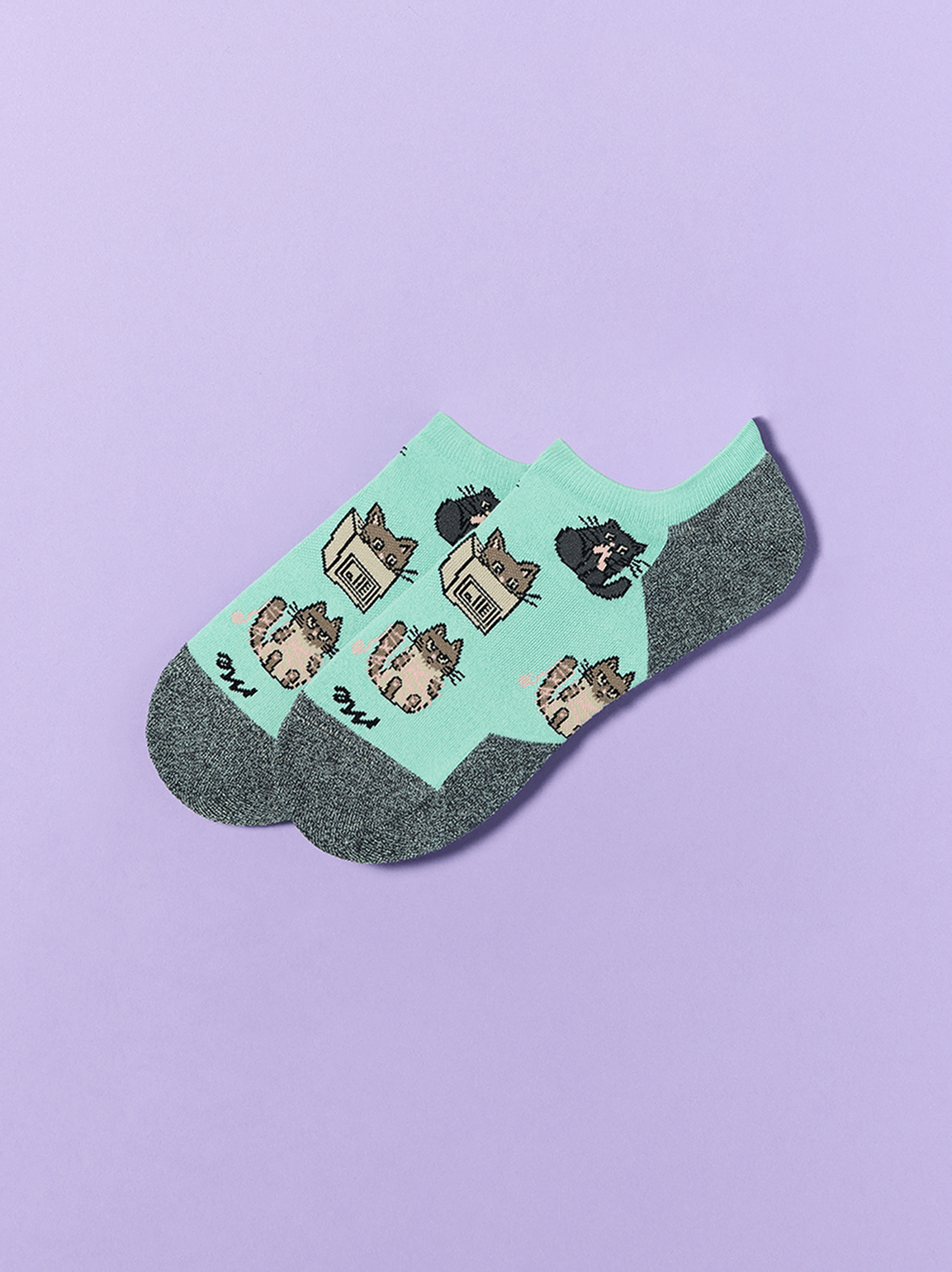 Essential Ankle Sock | Cats Being Cats