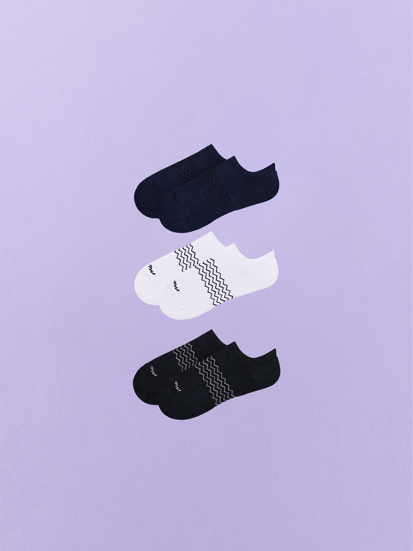 Essential Ankle Sock 3-Pack | White/Dark Sapphire/Black Pack
