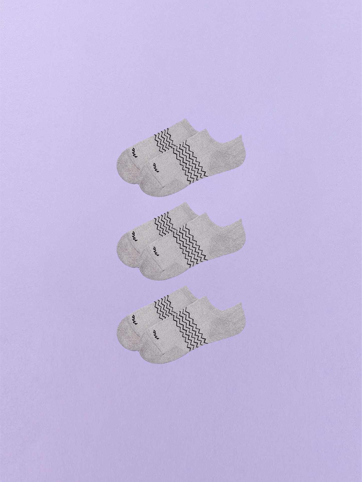 Essential Ankle Sock 3-Pack | Heather Grey Pack