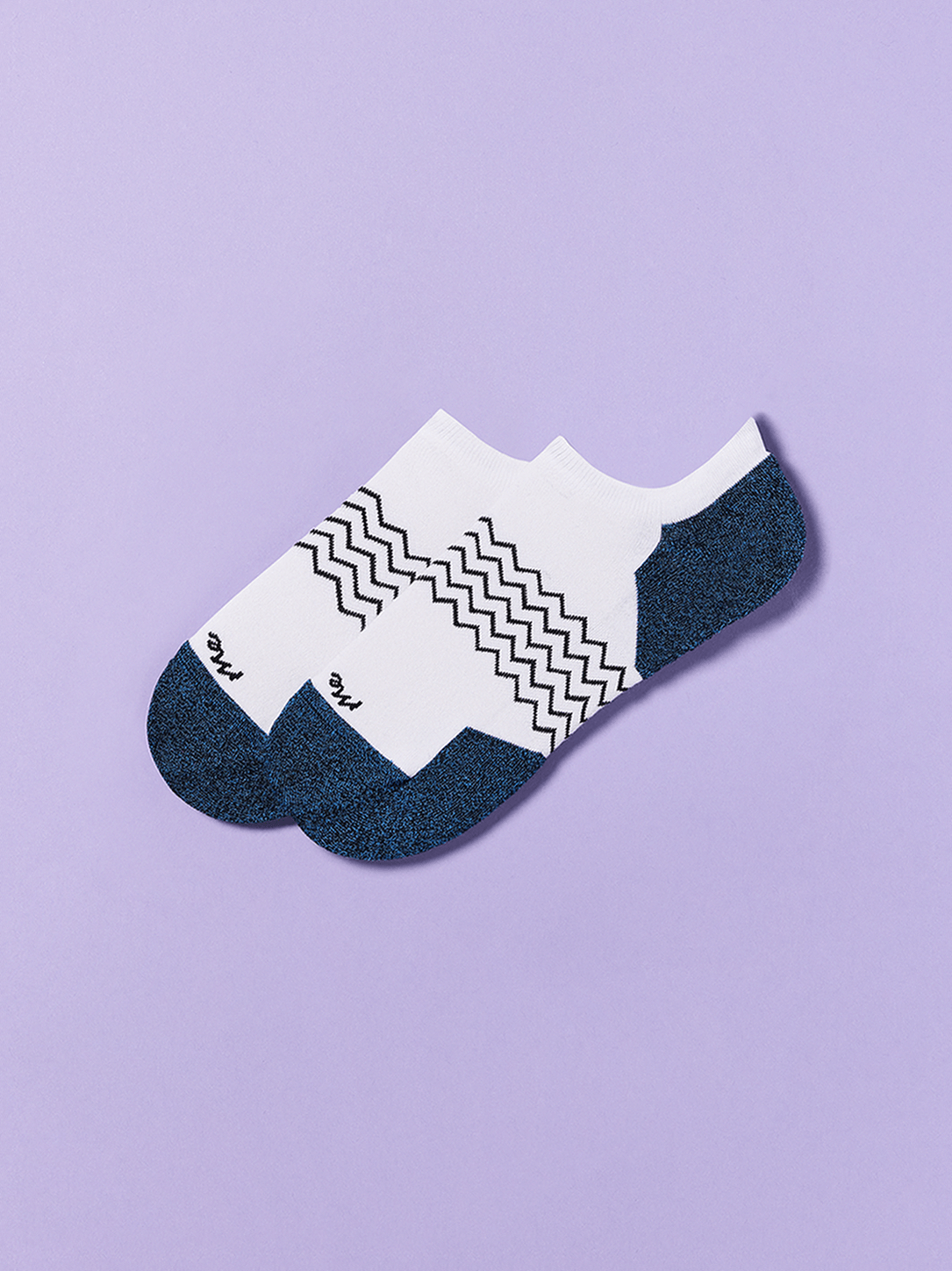Essential Ankle Sock | White/Navy