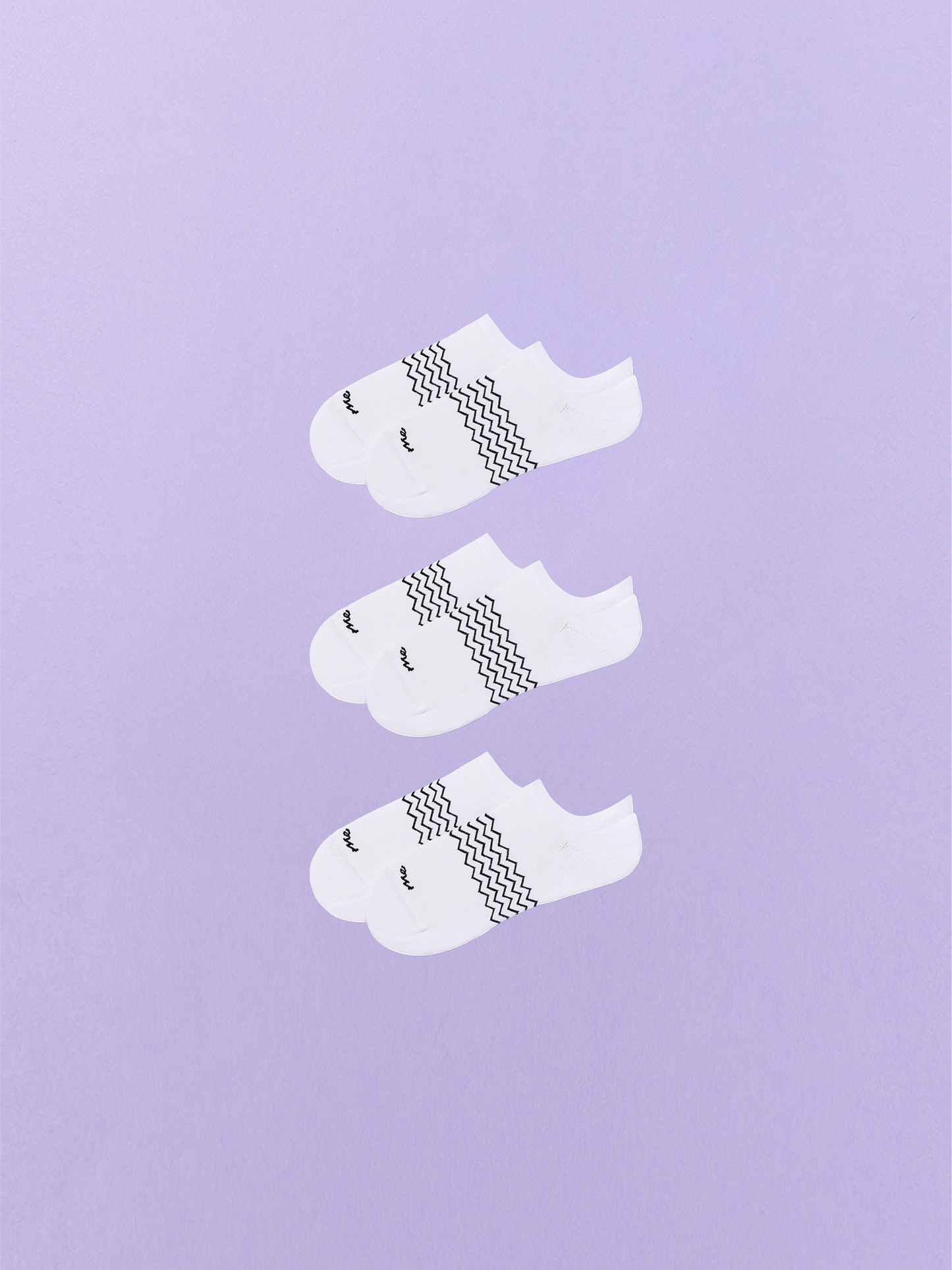 Essential Ankle Sock 3-Pack | White Pack