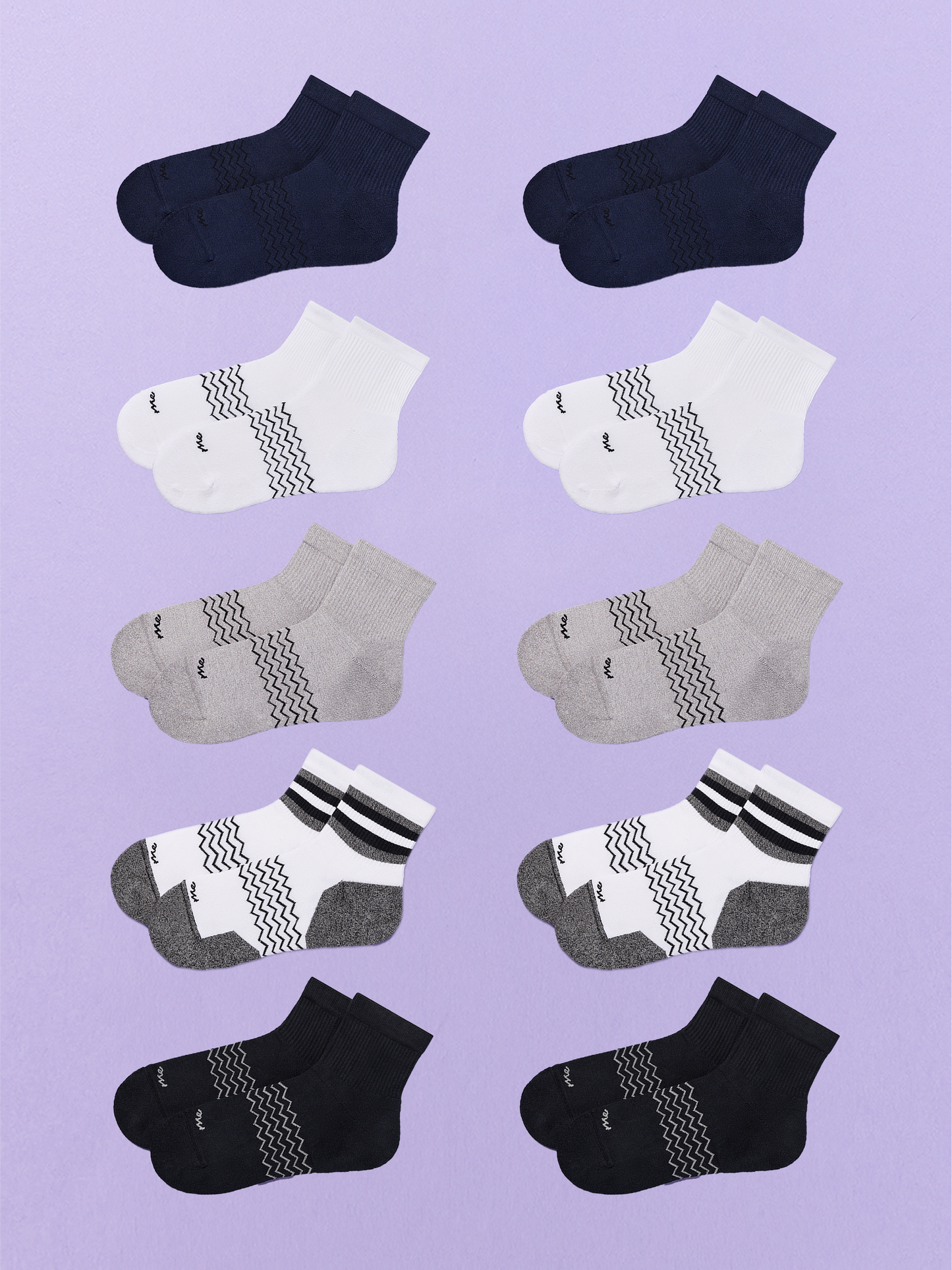Essential Quarter Sock 10-Pack | Mixed Classics Pack