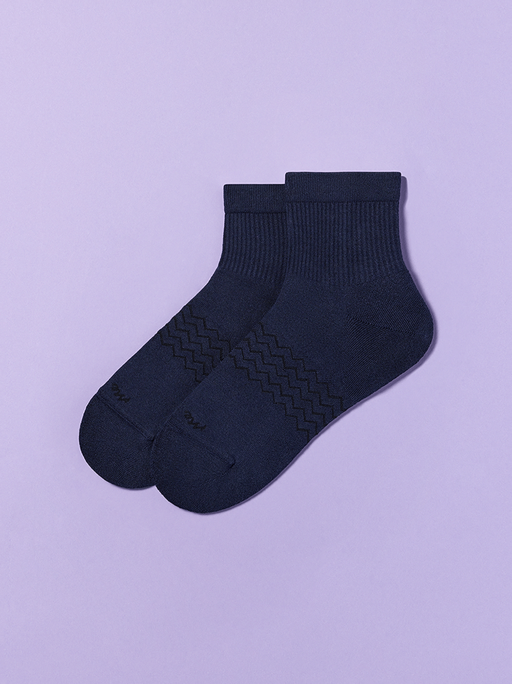 Essential Quarter Sock | Dark Sapphire