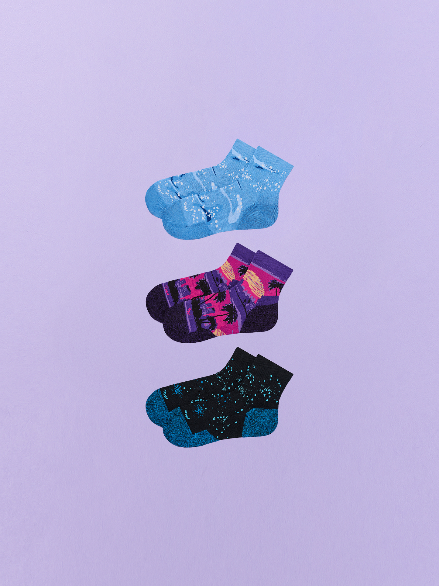 Essential Quarter Sock 3-Pack | Nature Pack