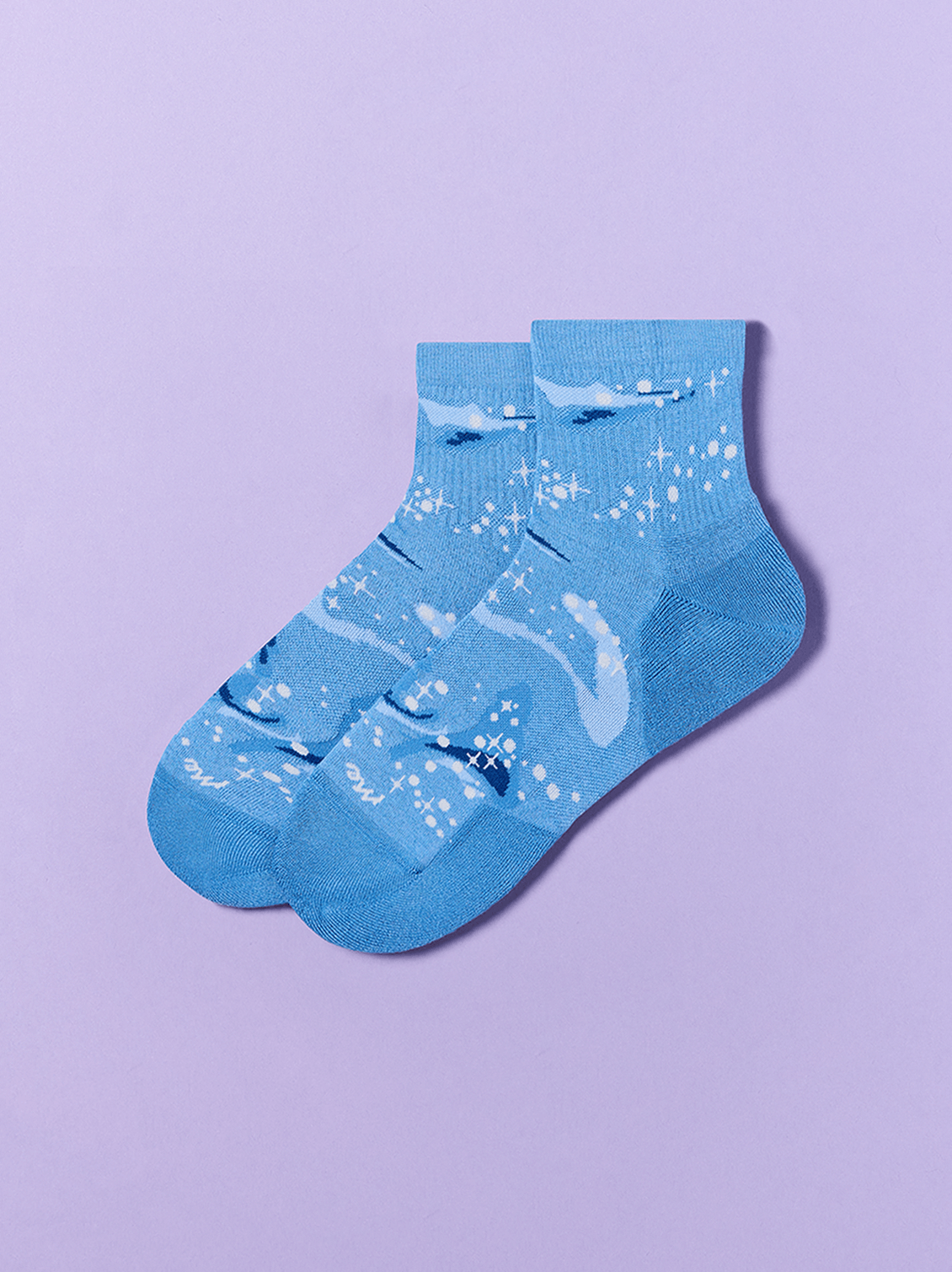 Essential Quarter Sock | Sparkling Water