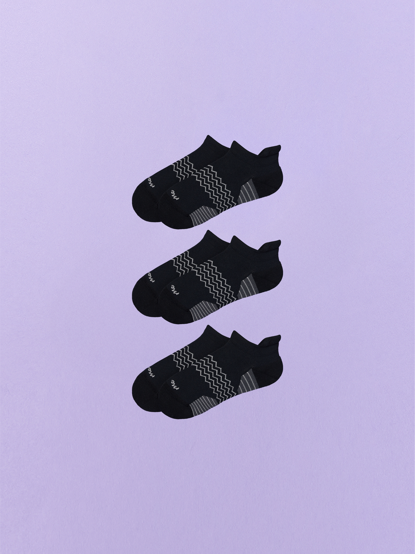 Active Ankle Sock 3-Pack | Black Pack