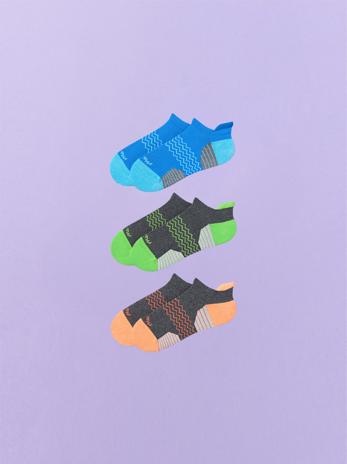 Active Ankle Sock 3-Pack | Blue Pop Pack