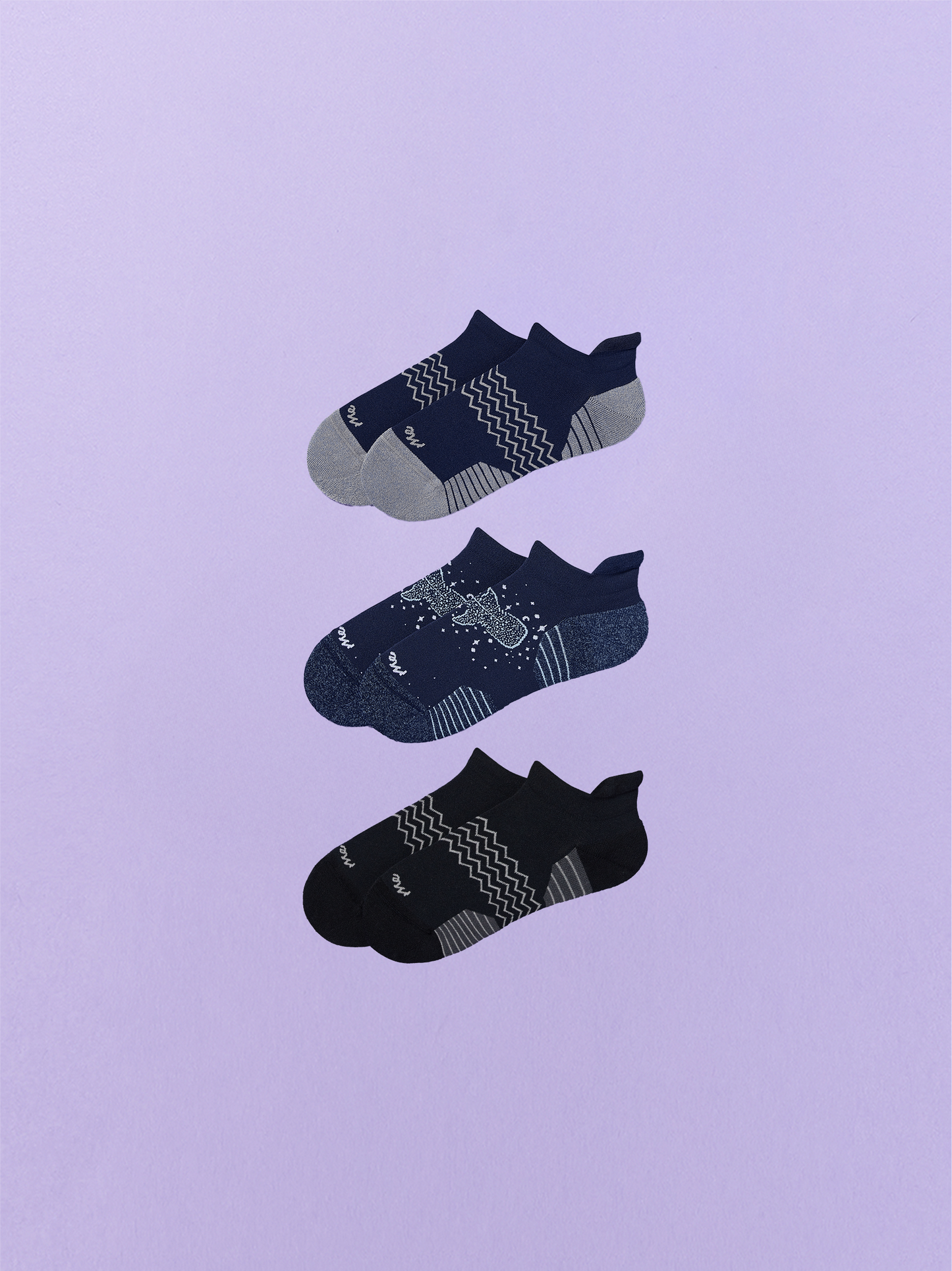 Active Ankle Sock 3-Pack | Starry Sharks Pack