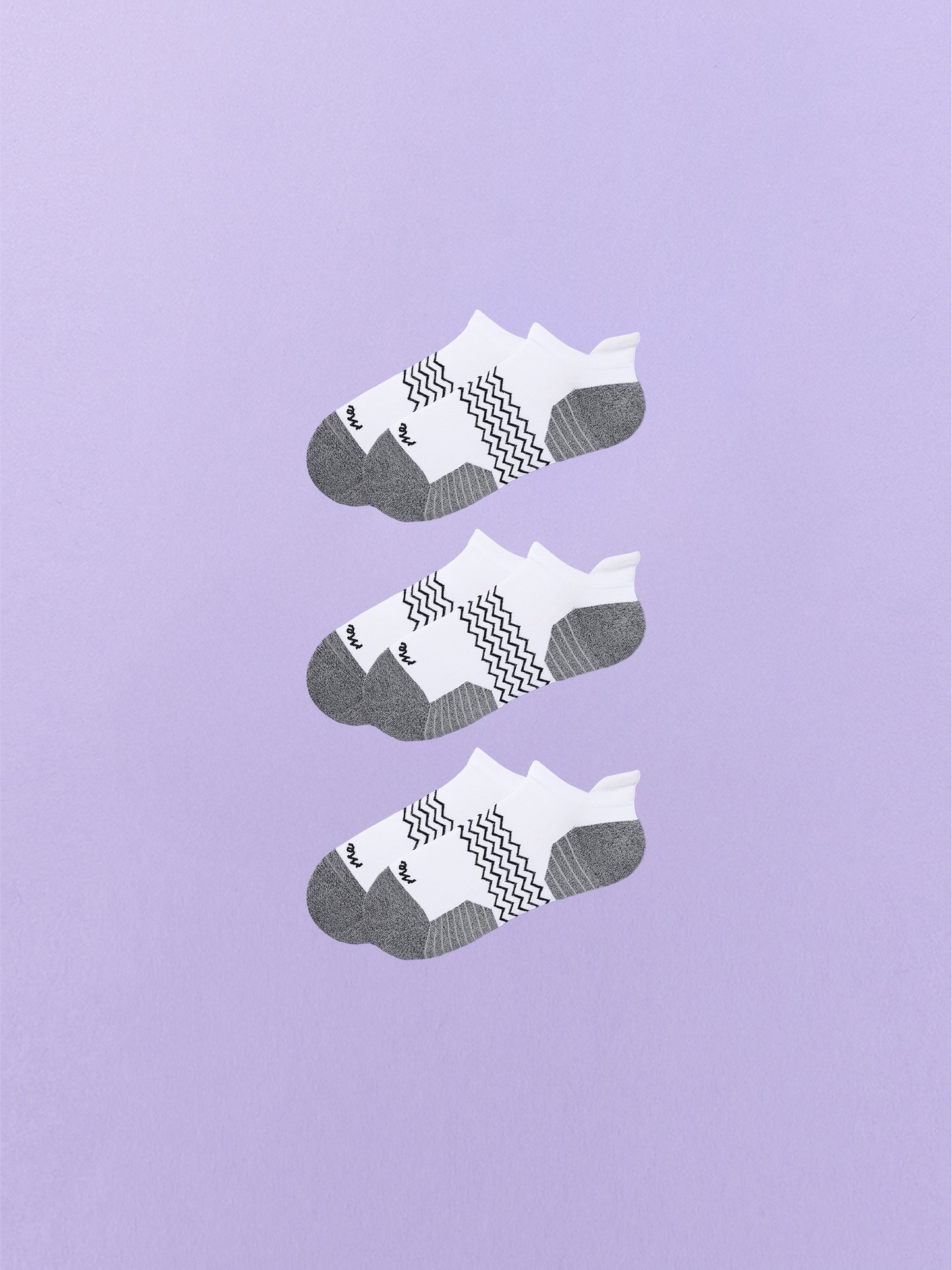 Active Ankle Sock 3-Pack | White Pack