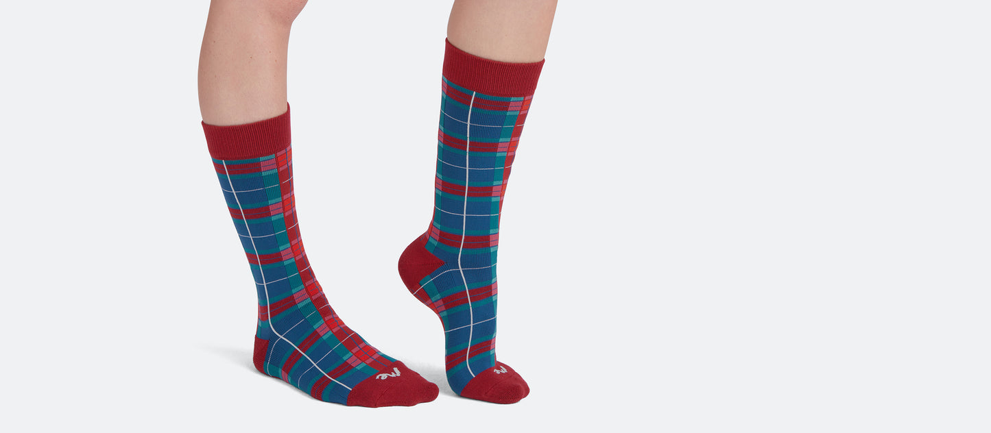 Heritage Crew Sock | Very Merry Plaid
