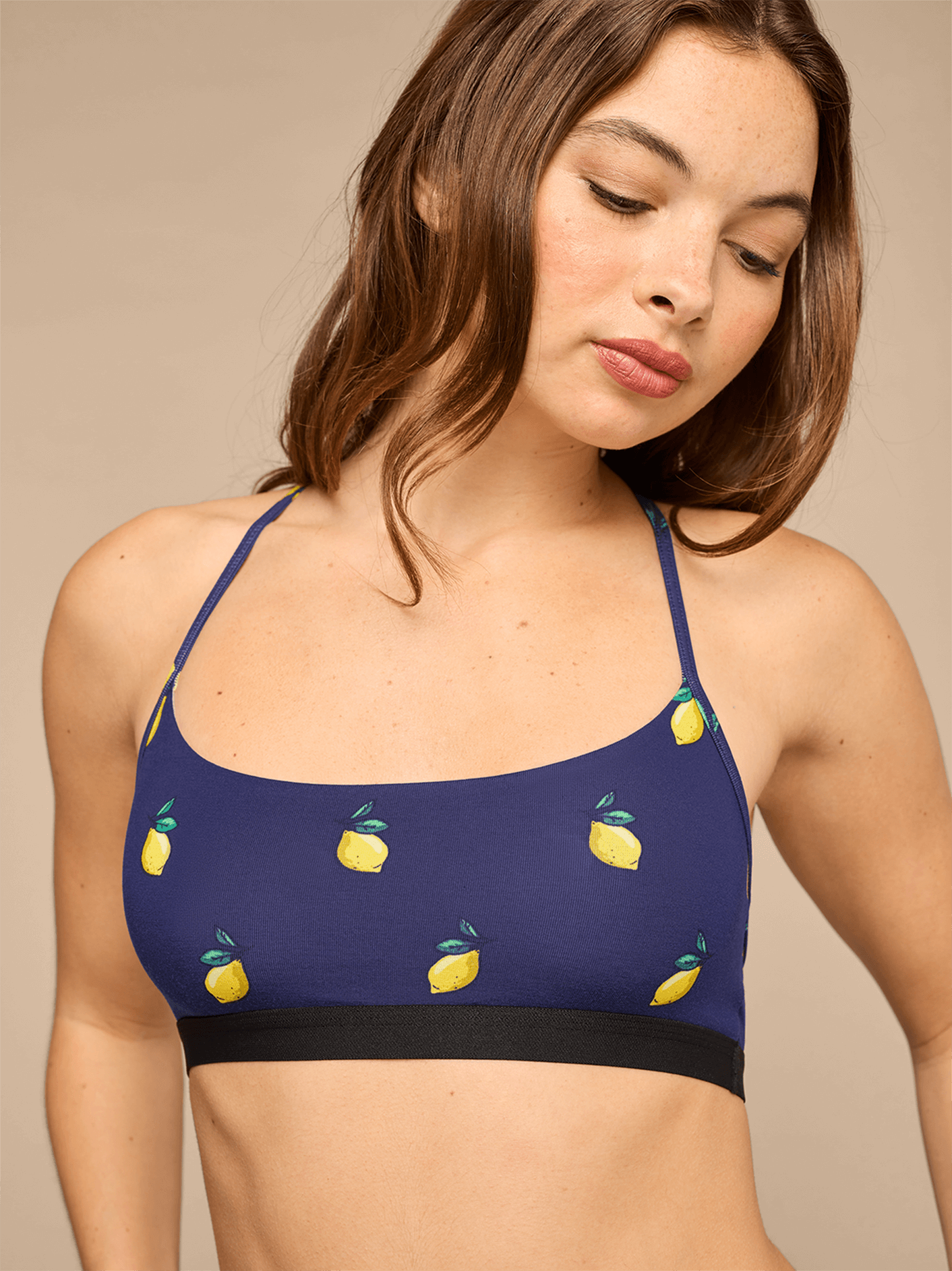 UltraModal™ Core T-Back Bralette | Lemons