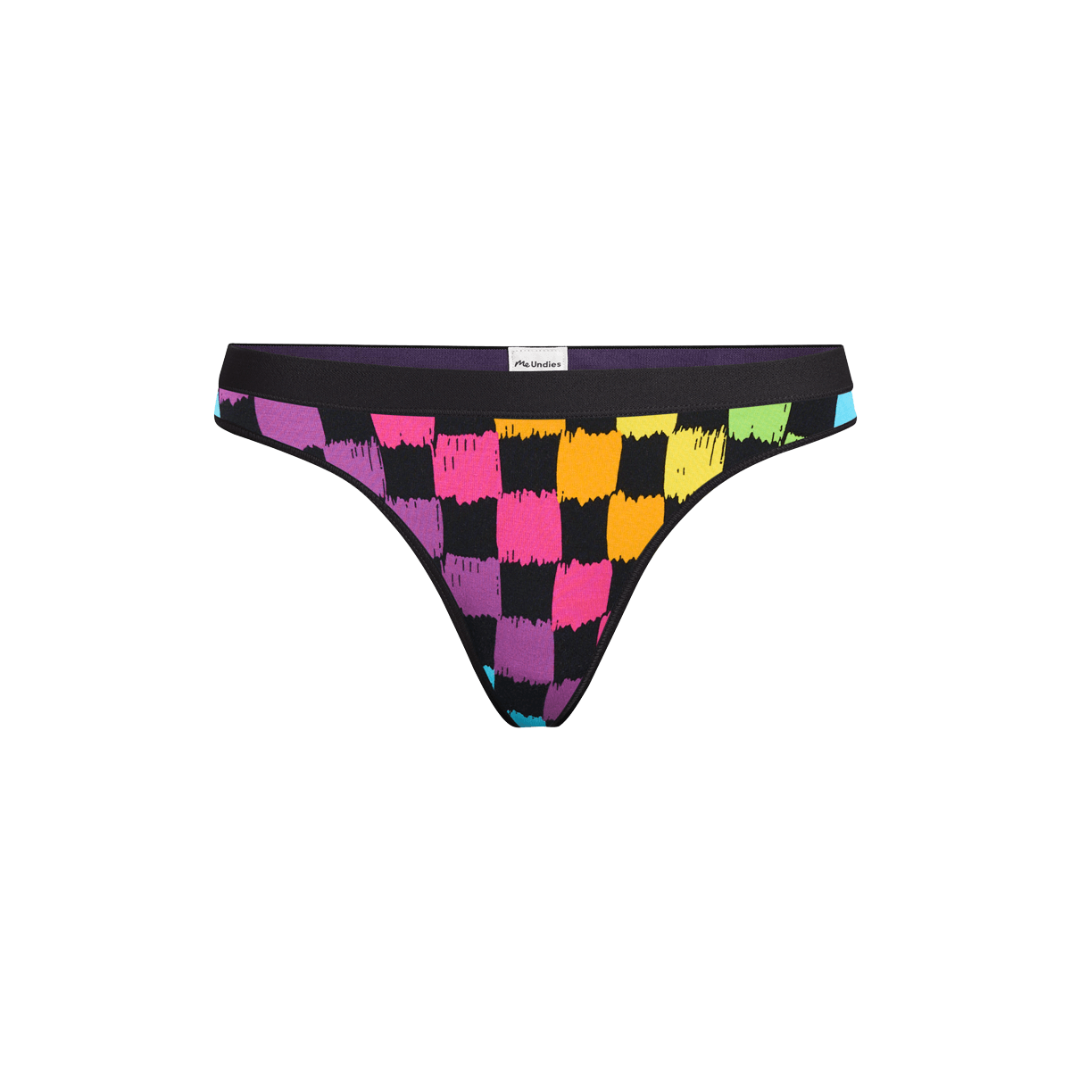 UltraModal™ Core Thong | Rainbow Check